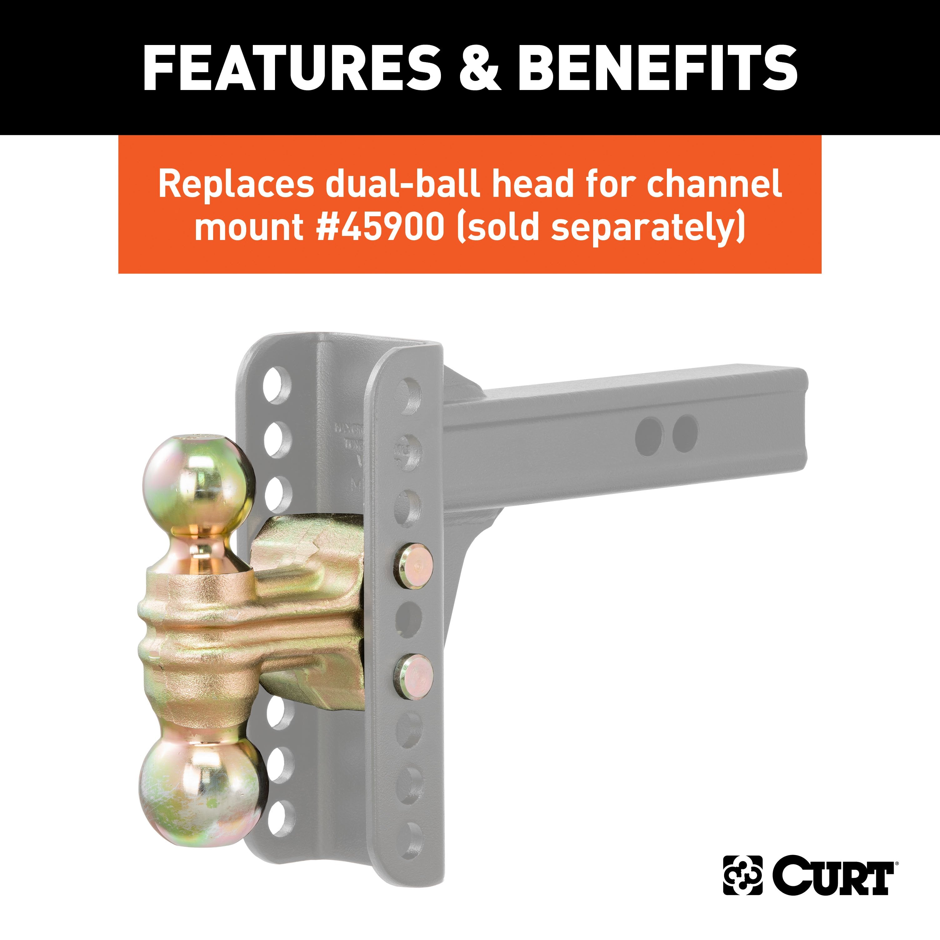 Trailer Hitch Ball,2 Inch Ball