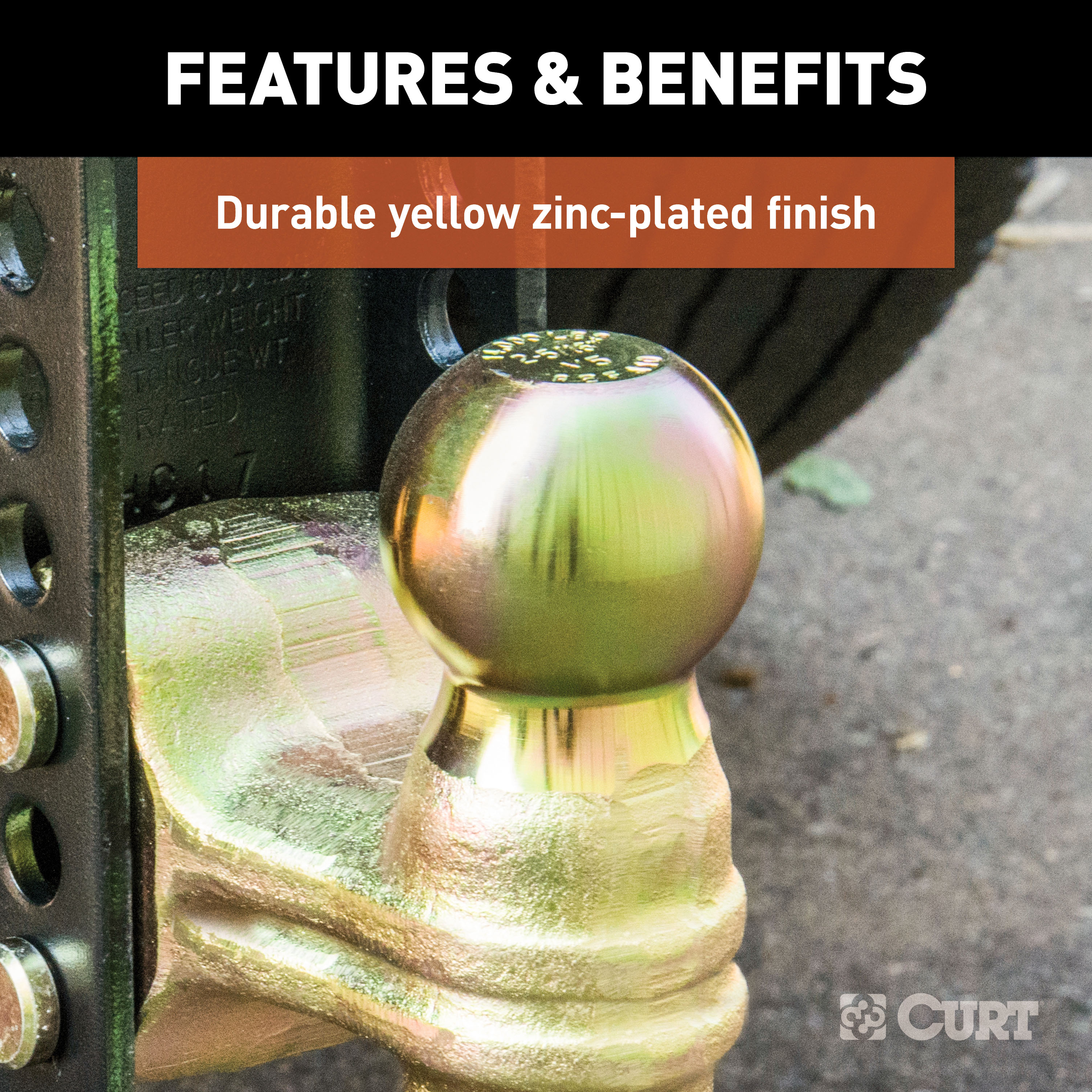 Trailer Hitch Ball,2 Inch Ball