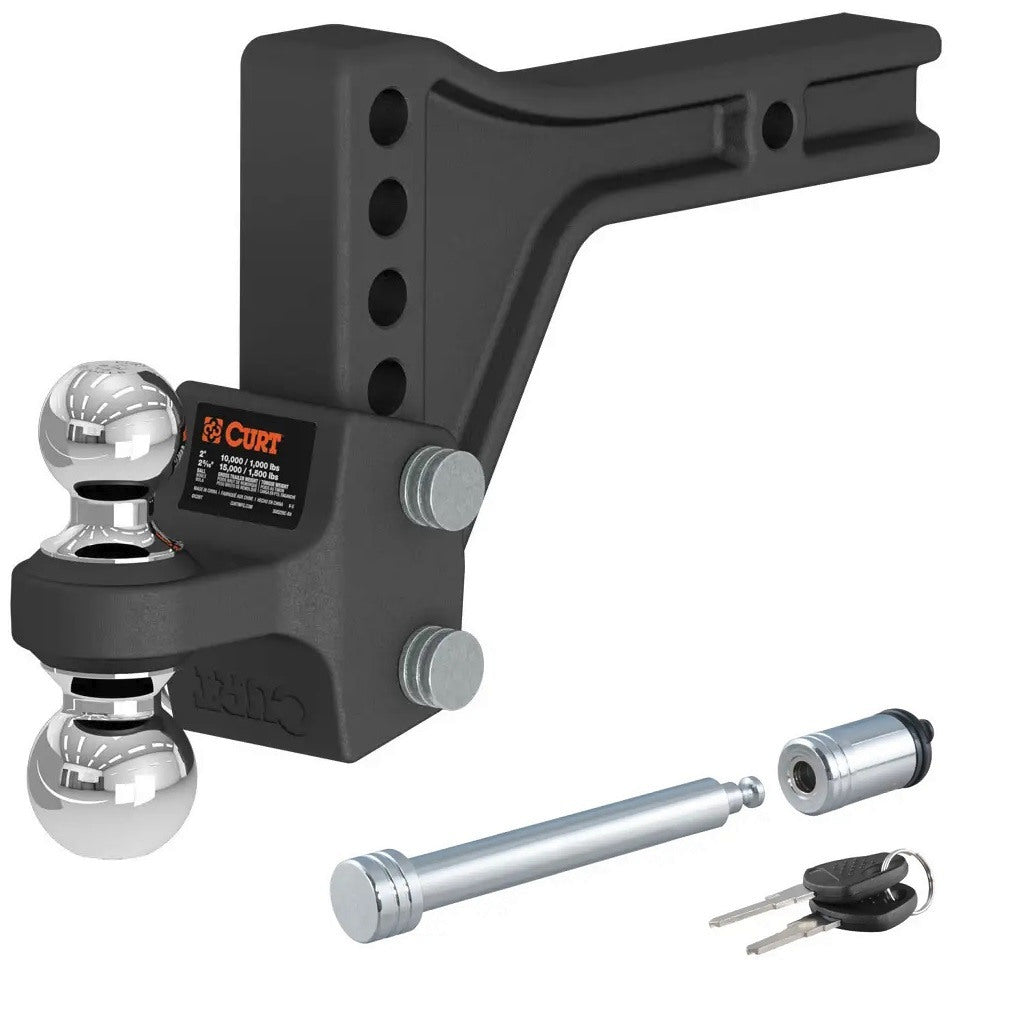 Trailer Hitch Ball Mount,Adjustable Ball Mount