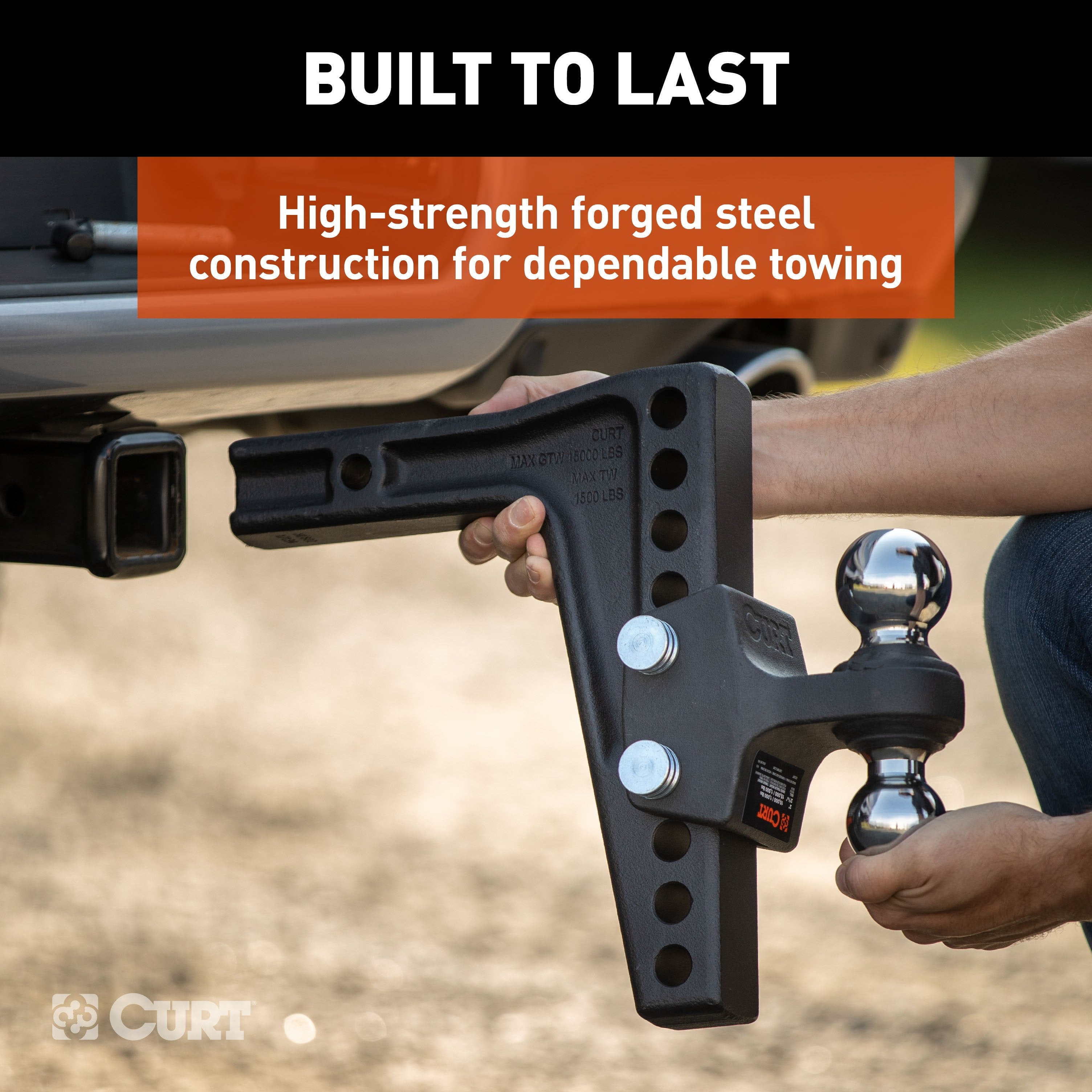 Trailer Hitch Ball Mount,Adjustable Ball Mount