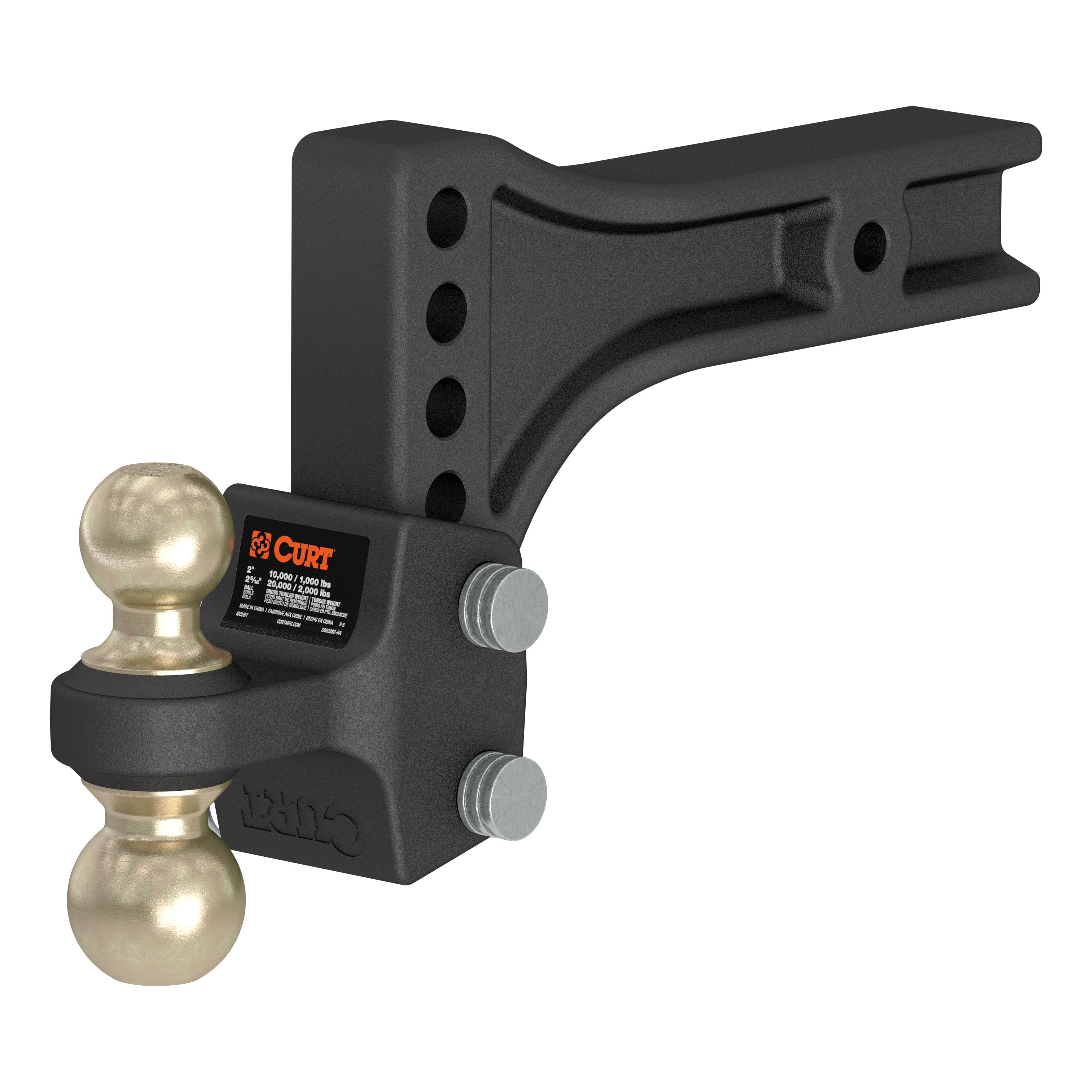Trailer Hitch Ball Mount,Adjustable Ball Mount