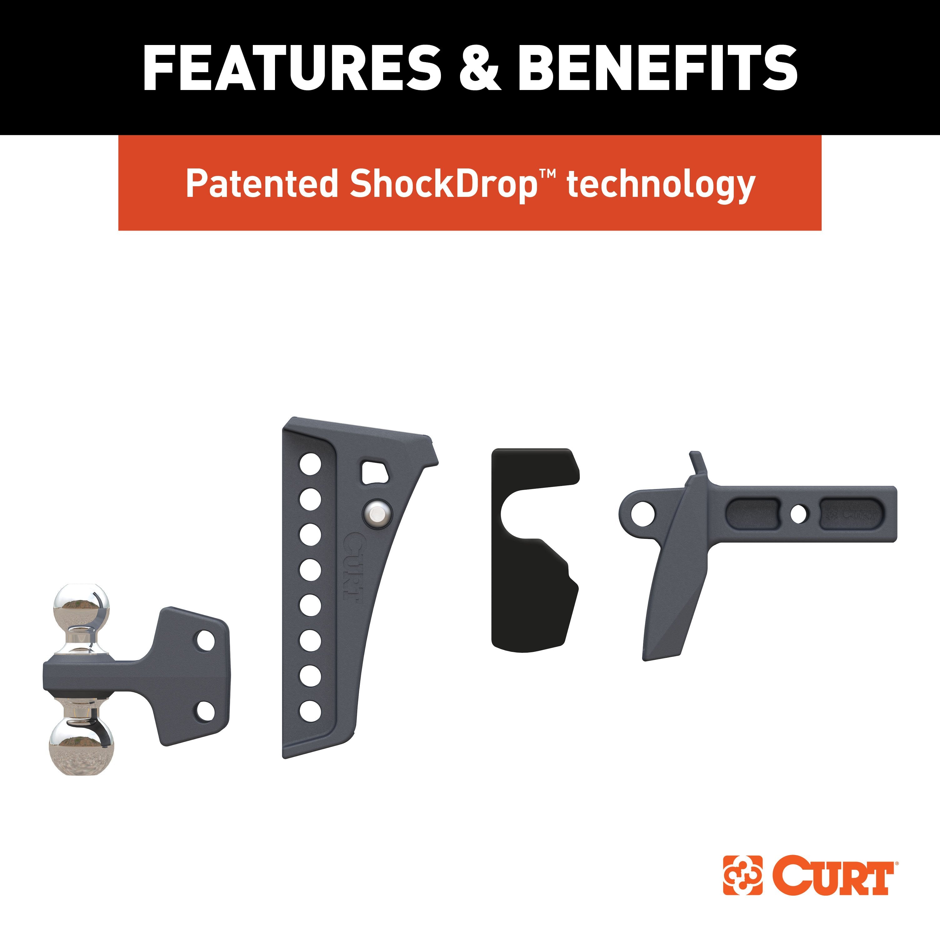 Trailer Hitch Ball Mount,Adjustable Ball Mount