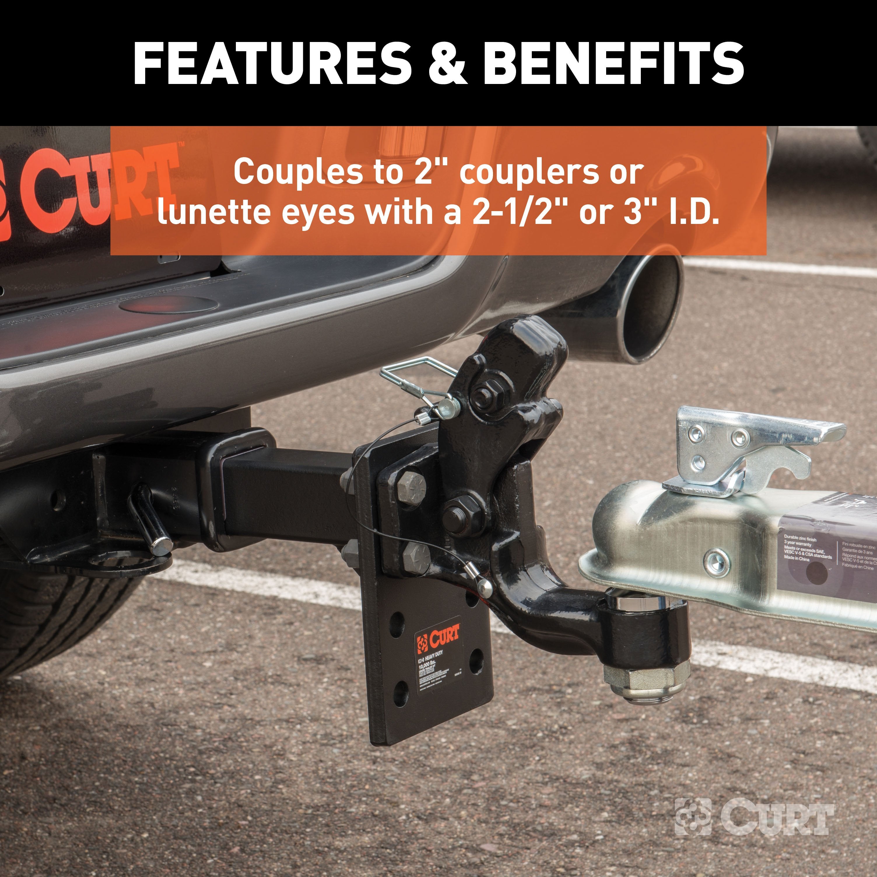 Trailer Hitch Ball Mount,Specialty Ball Mount