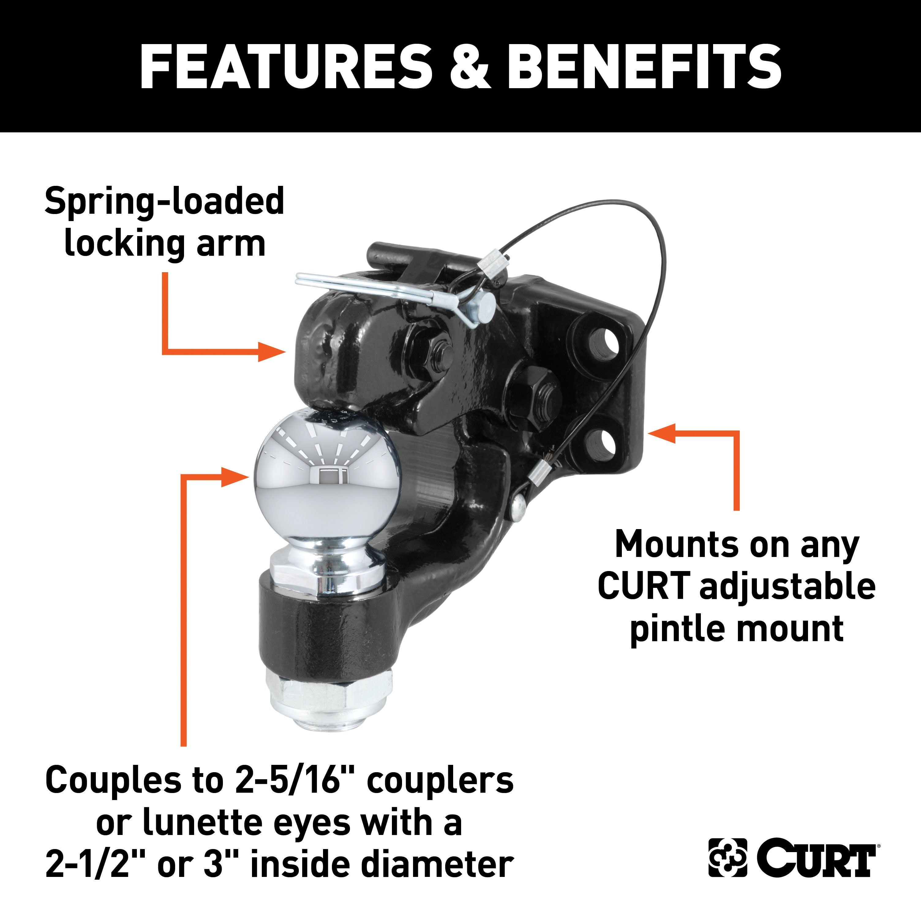 Trailer Hitch Ball Mount,Specialty Ball Mount