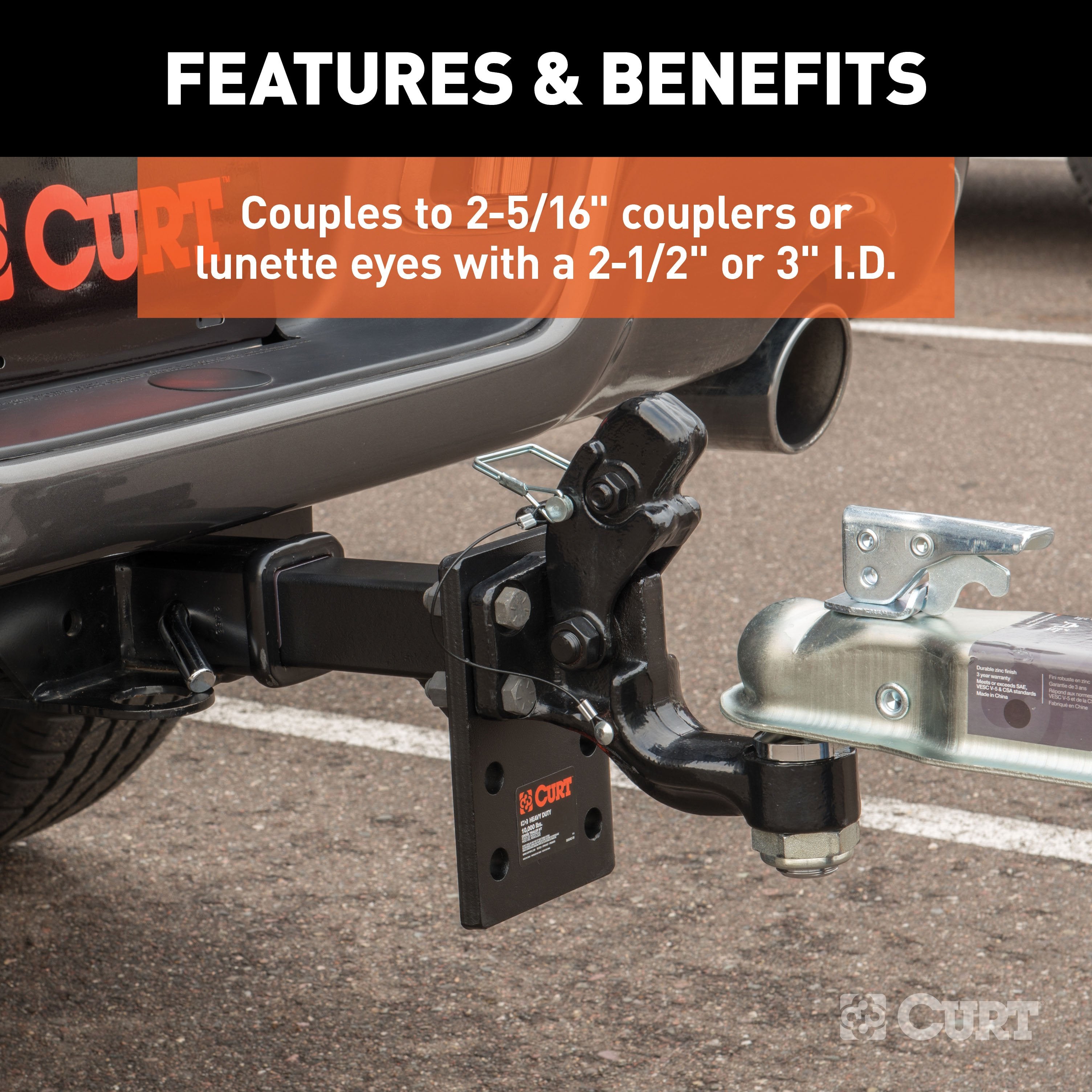 Trailer Hitch Ball Mount,Specialty Ball Mount