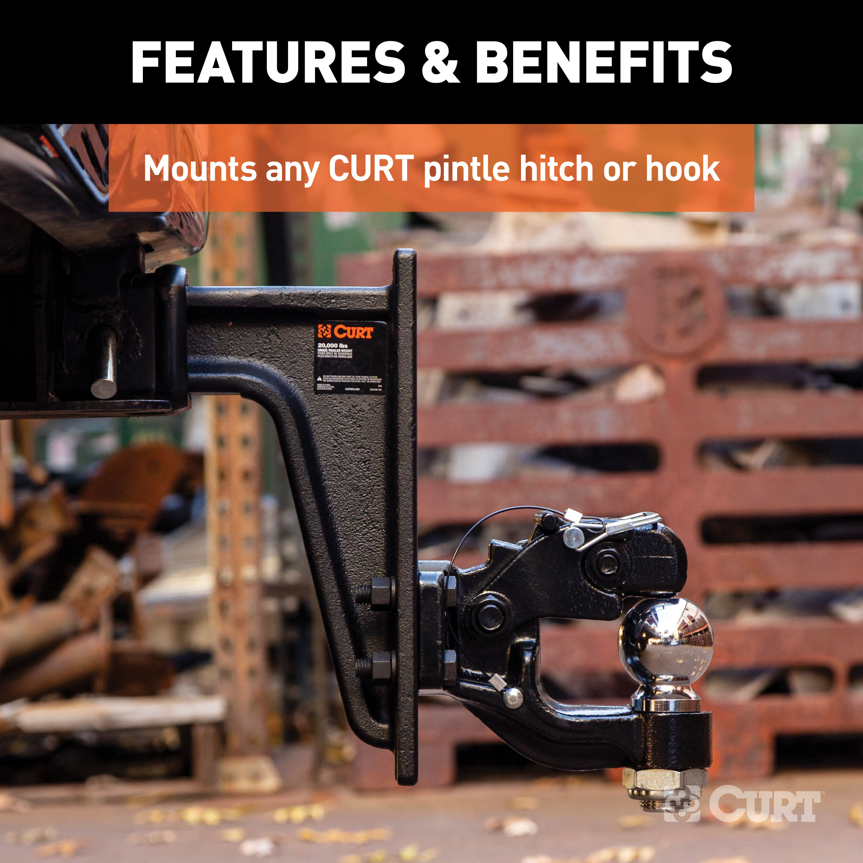 Specialty Towing Components,Pintle Mounting Plate