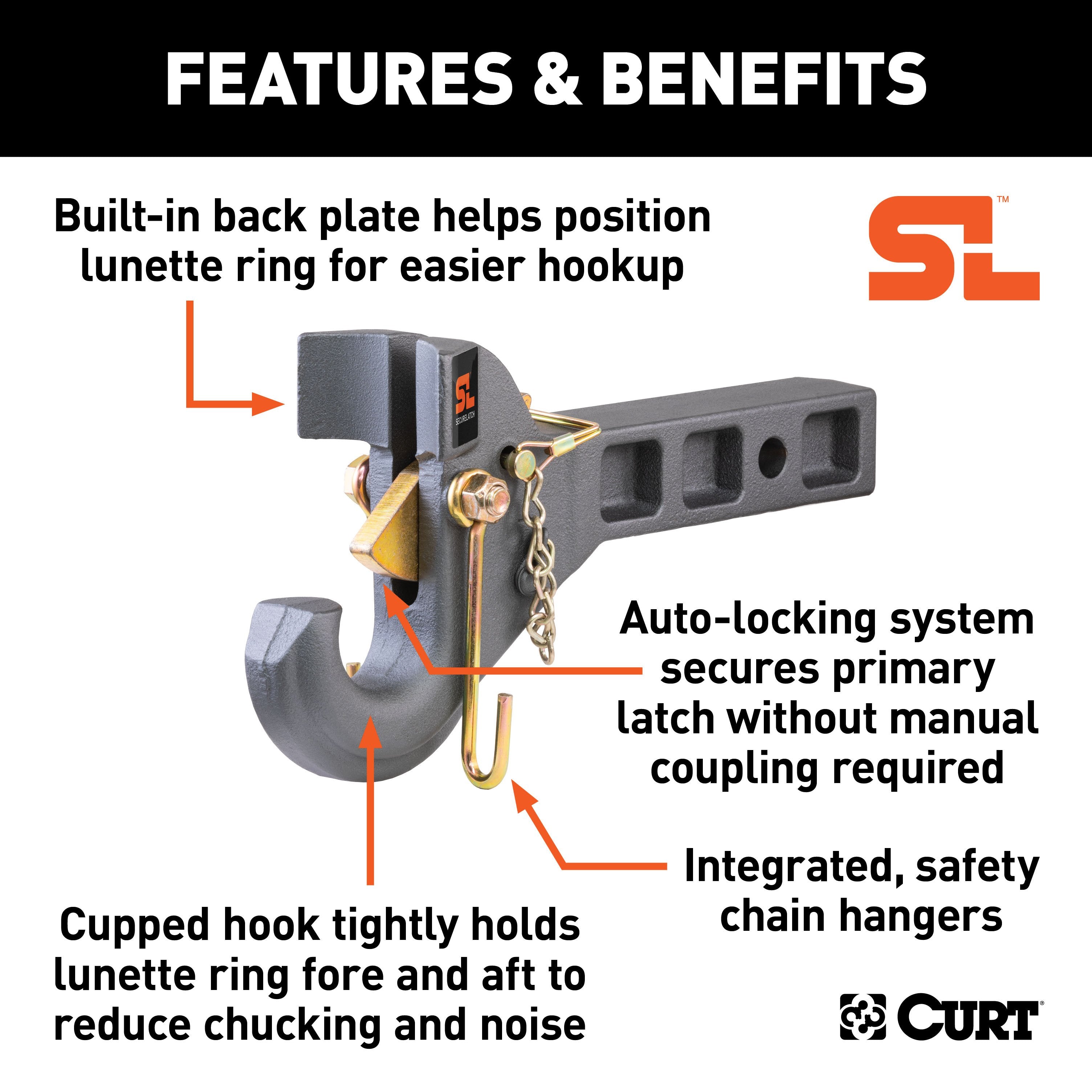 Specialty Towing Components,Hitch Mounted Pintle Hook