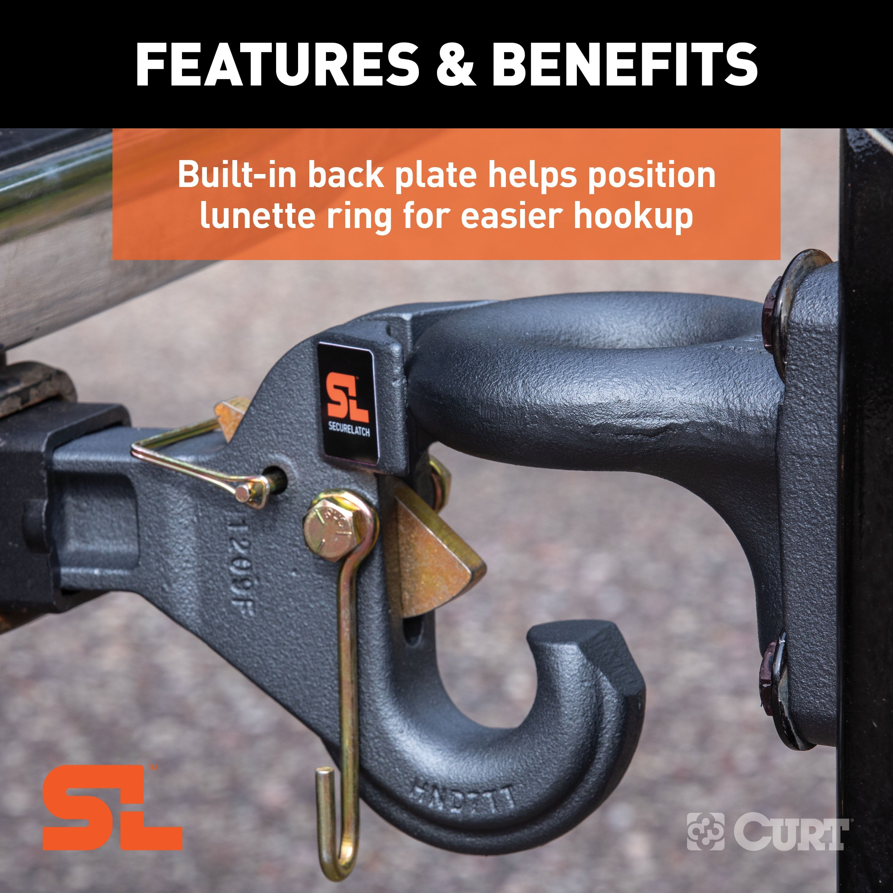 Specialty Towing Components,Hitch Mounted Pintle Hook