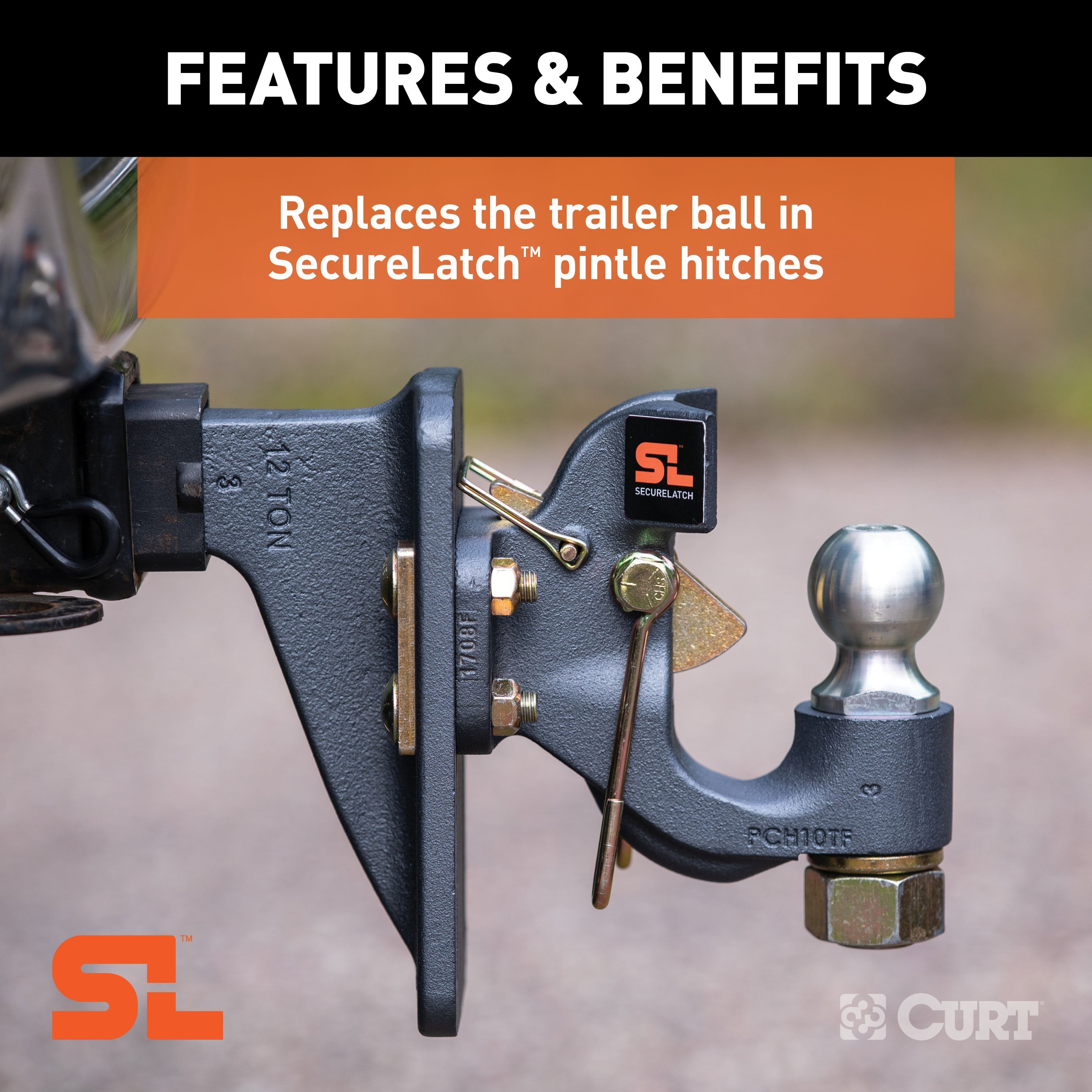 Trailer Hitch Ball,2 Inch Ball