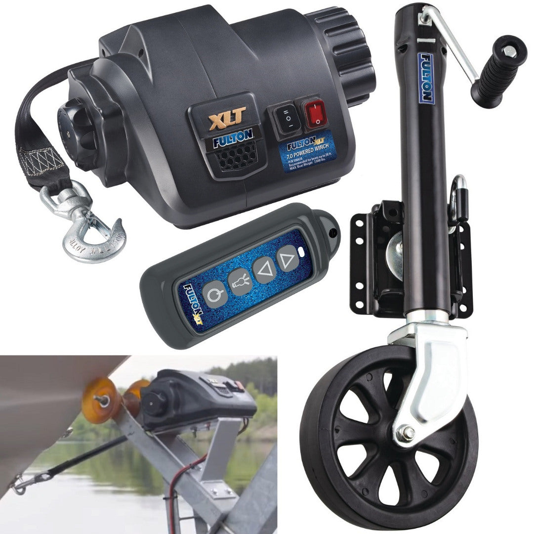 Boat Trailer Jacks,Bolt-Thru Style Swivel Bracket Jack