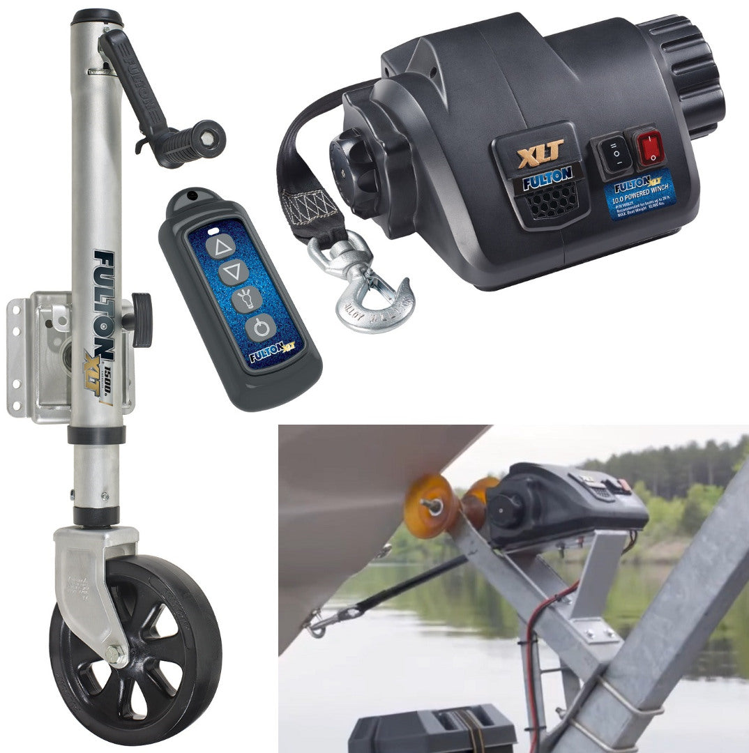 Boat Trailer Jacks,Bolt-Thru Style Swivel Bracket Jack
