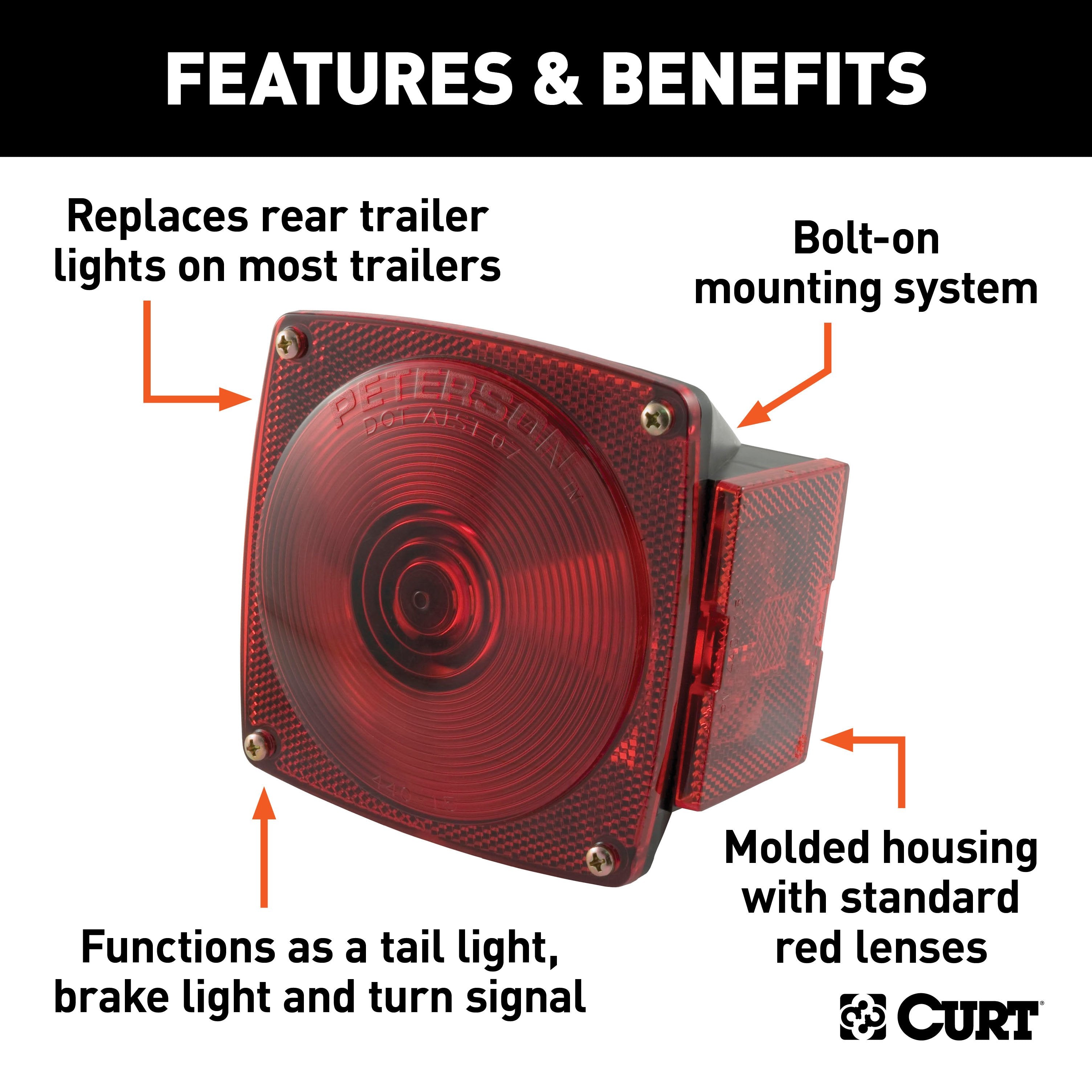 Boat Trailer Parts,Tail Lights