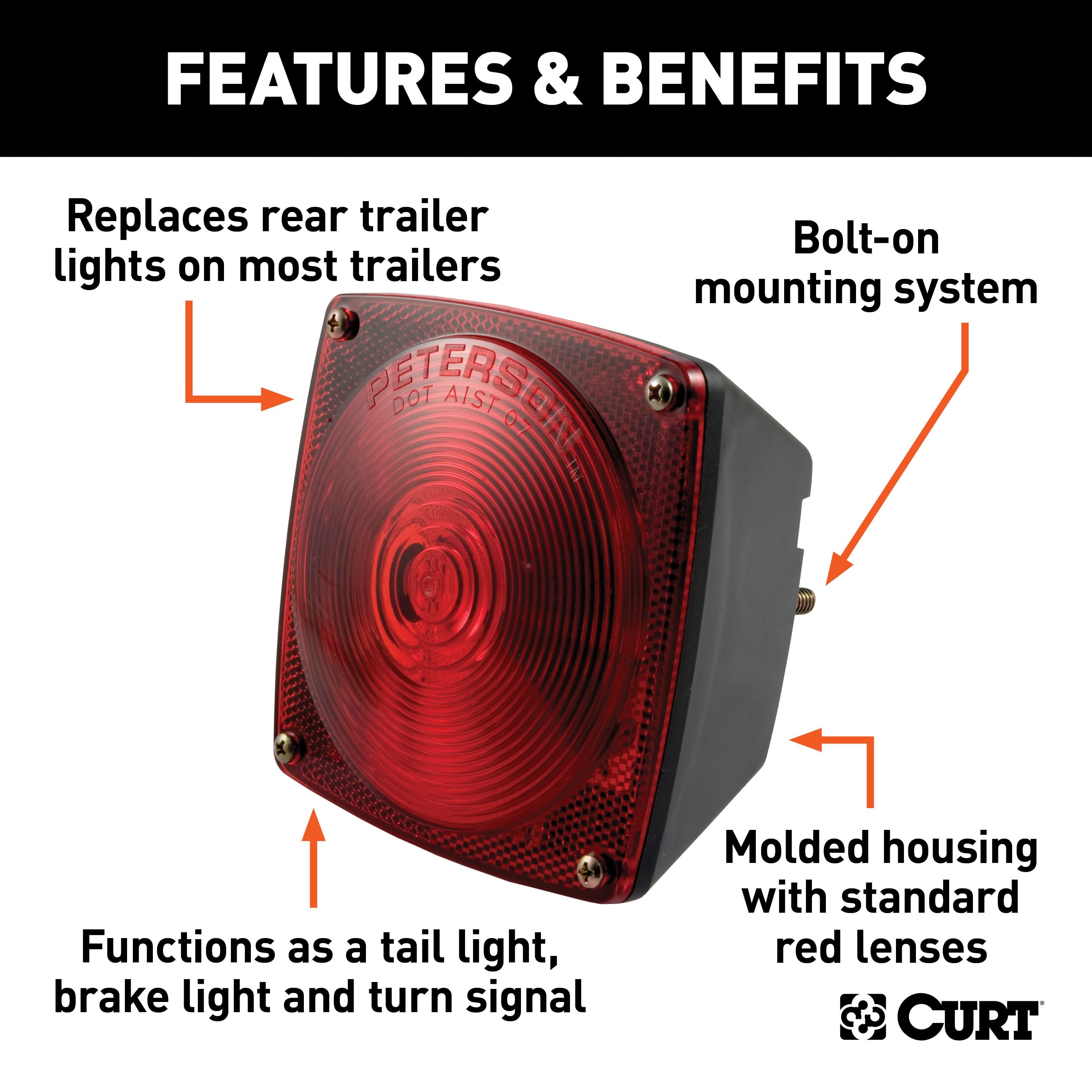 Boat Trailer Parts,Tail Lights