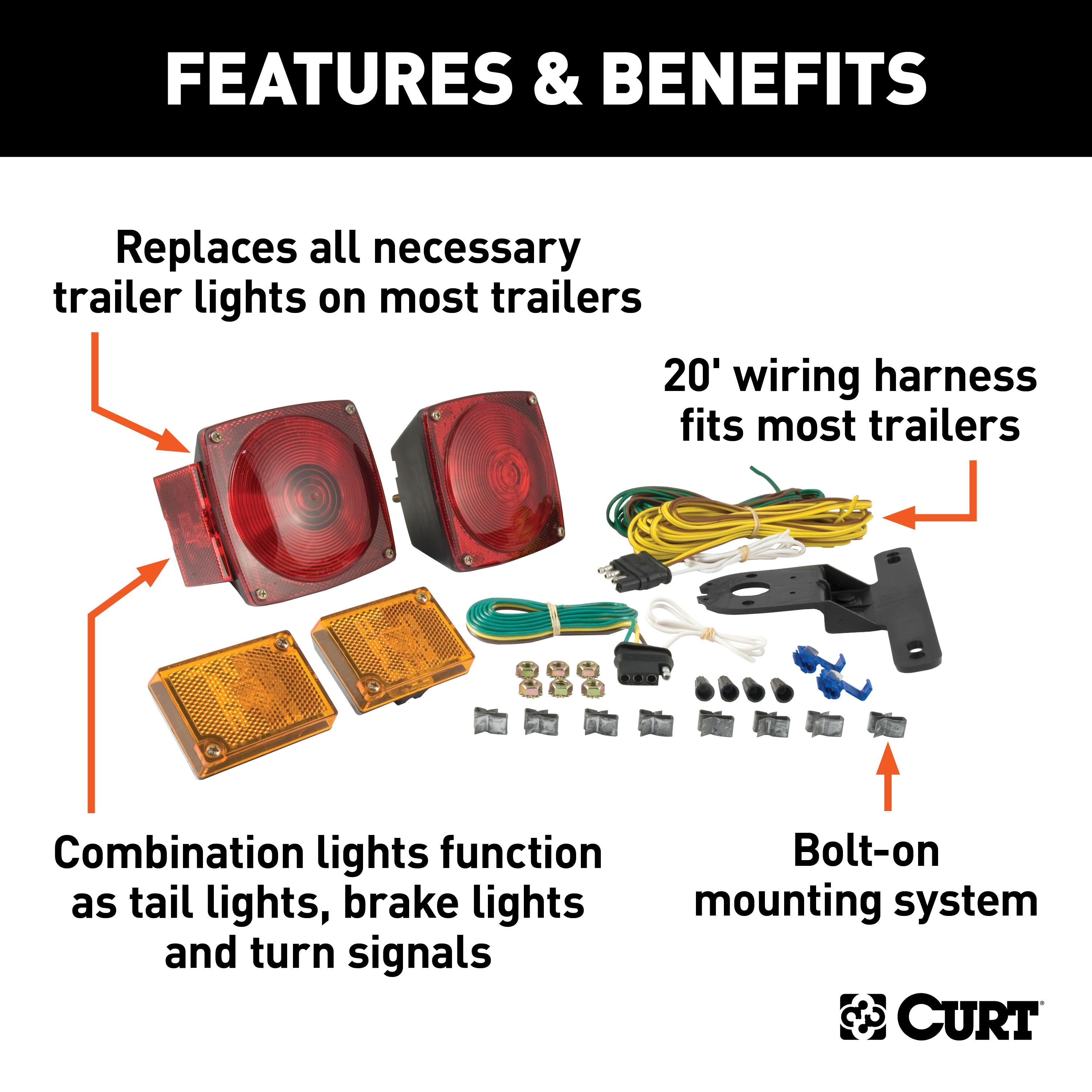 Boat Trailer Parts,Tail Lights