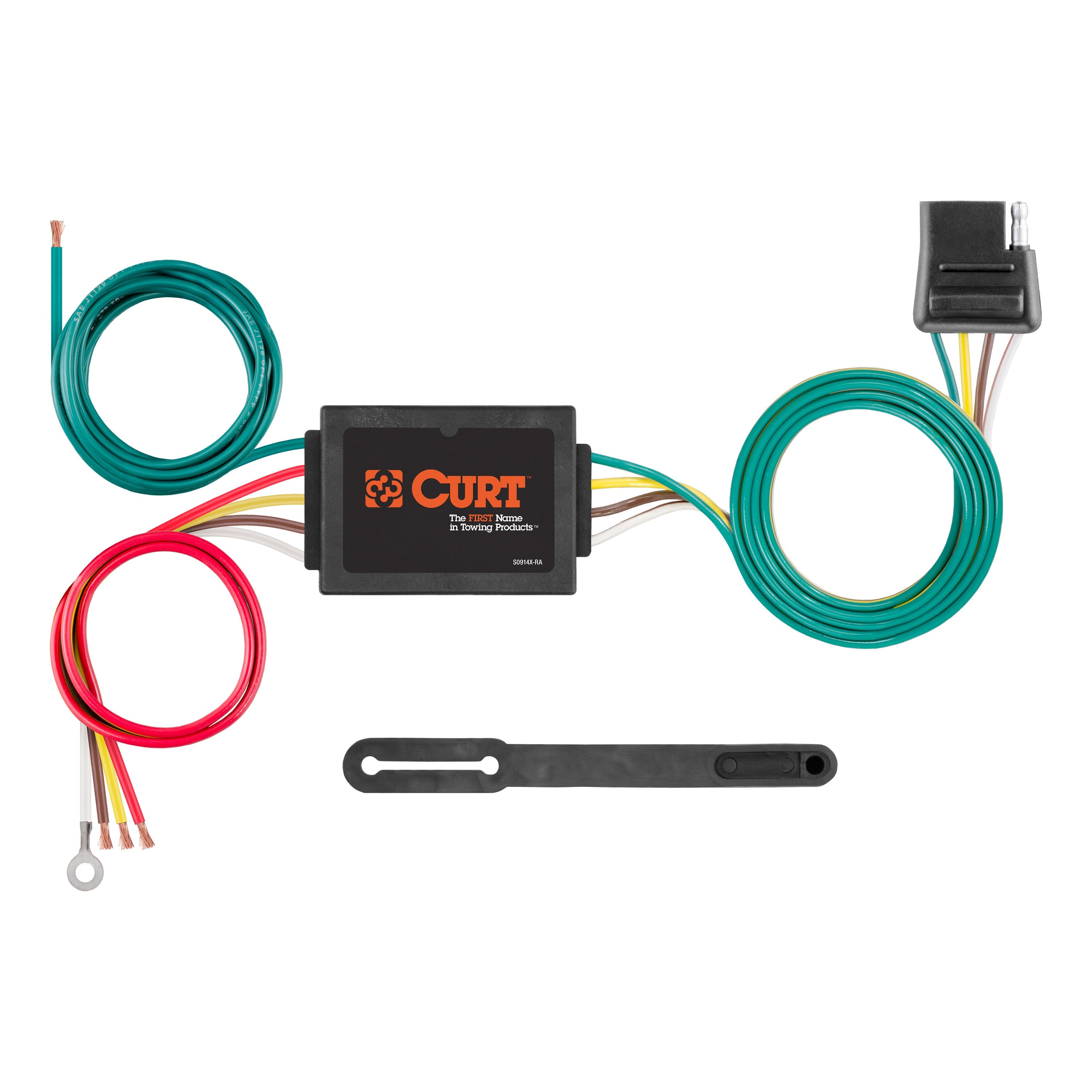 Trailer Wiring Parts and Accessories,4-Flat