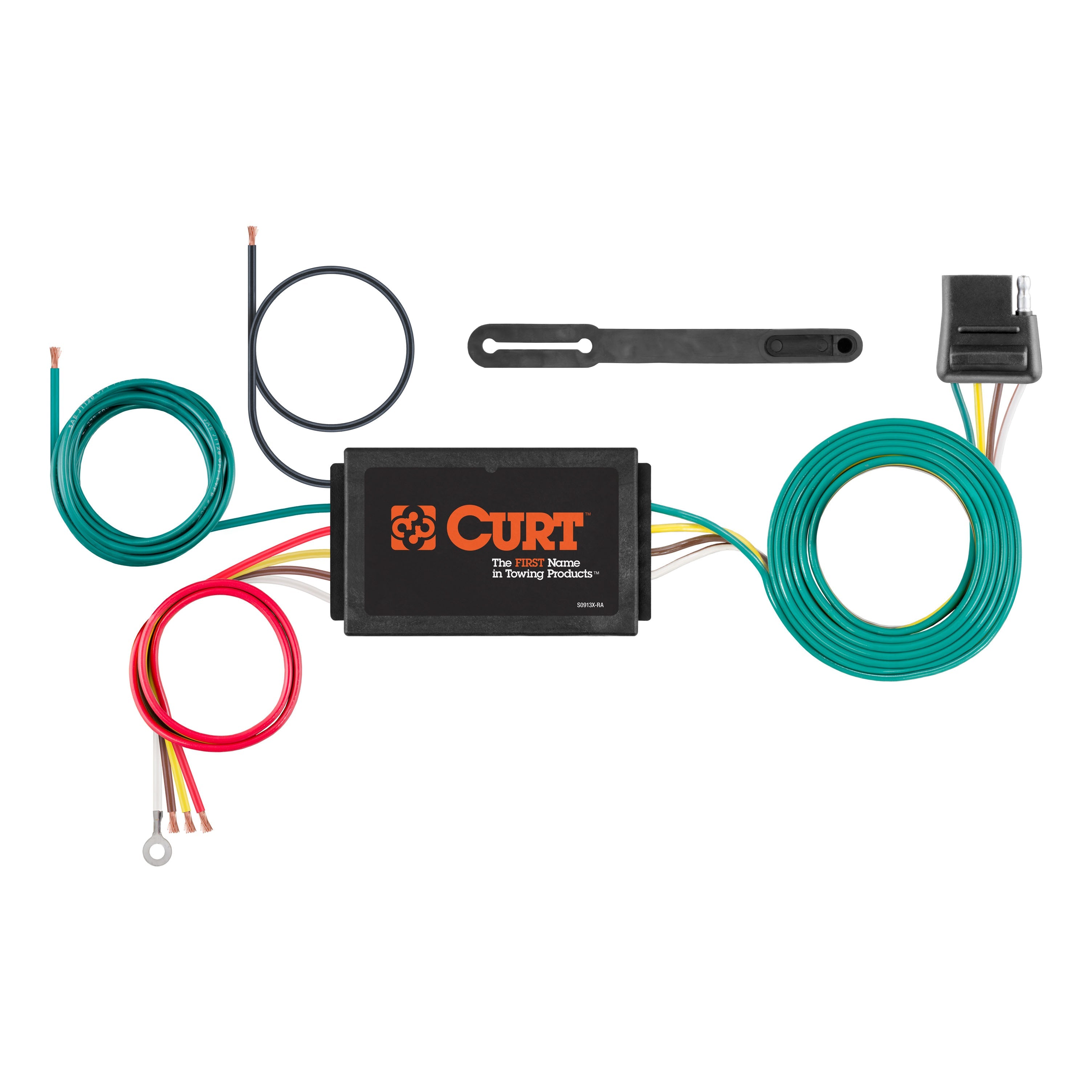 Trailer Wiring Parts and Accessories,4-Flat