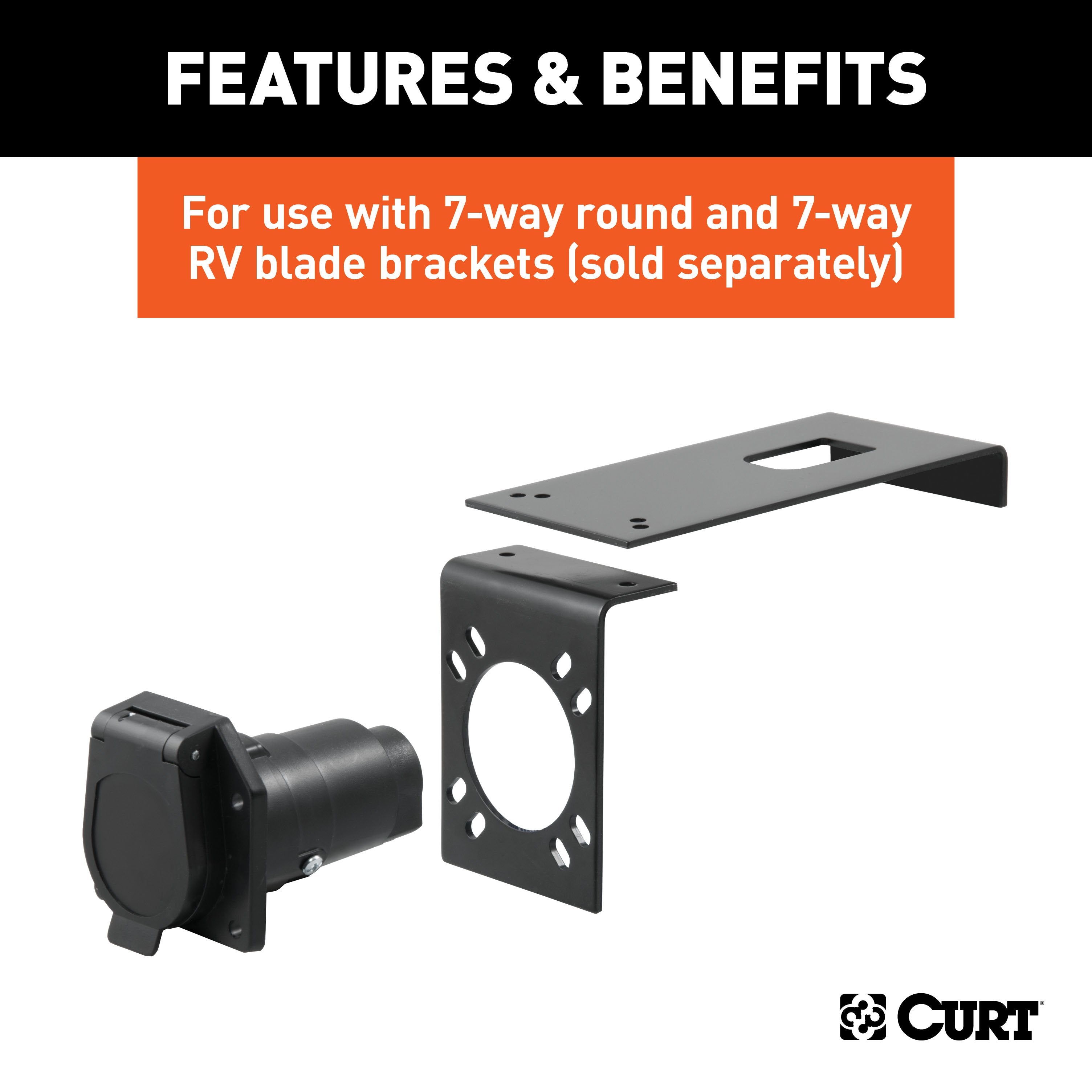 Trailer Wiring Parts and Accessories,Mounting Brackets