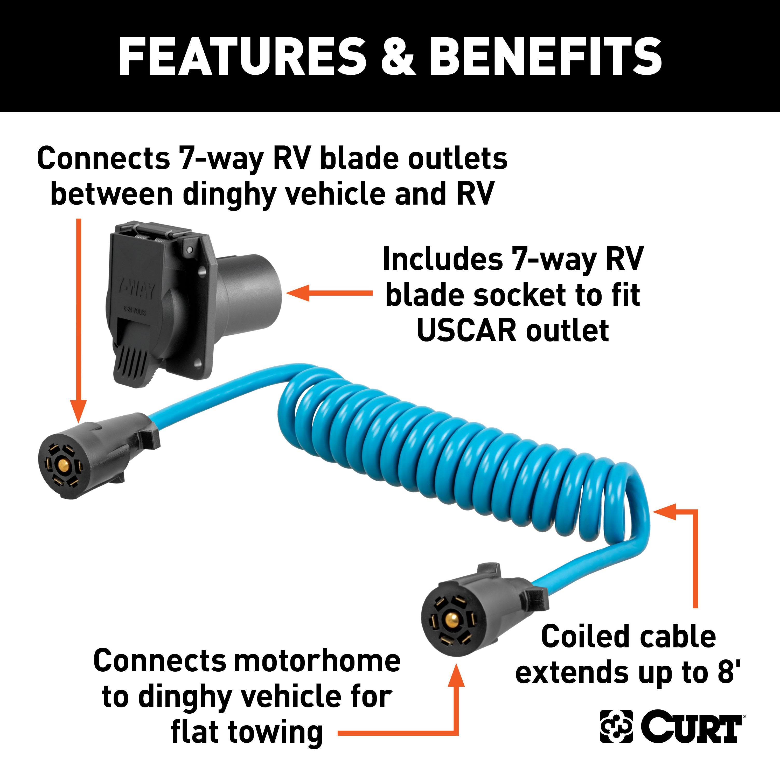 Flat Tow Wiring Parts,Extensions