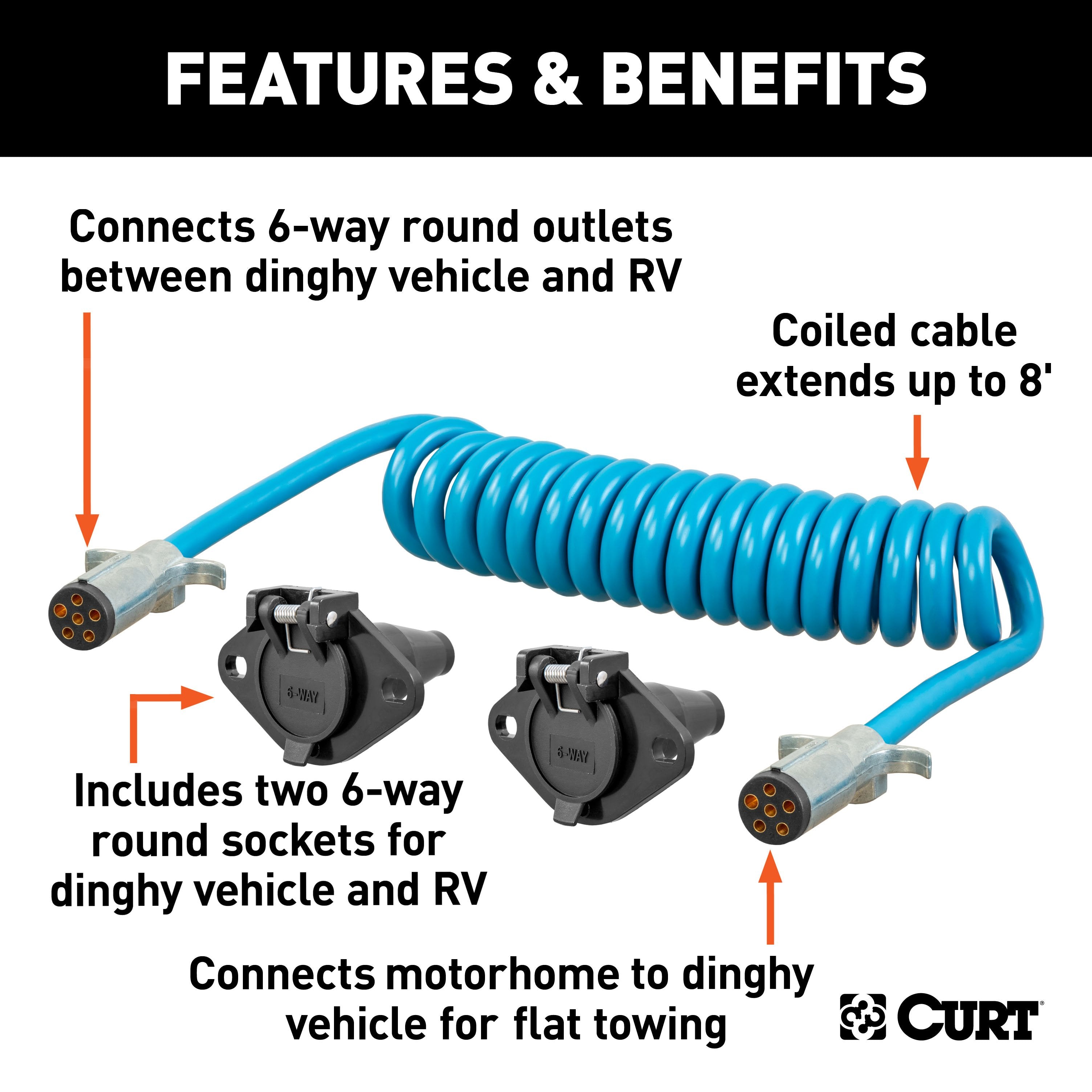 Flat Tow Wiring Parts,Extensions