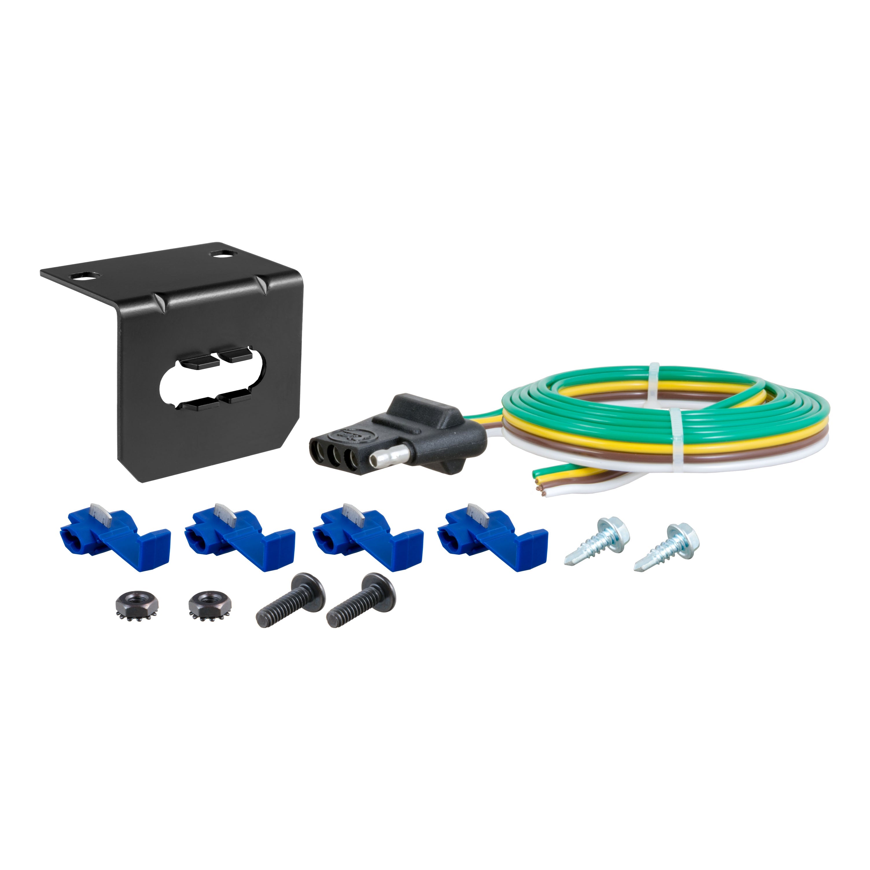 Trailer Wiring Parts and Accessories,4-Flat