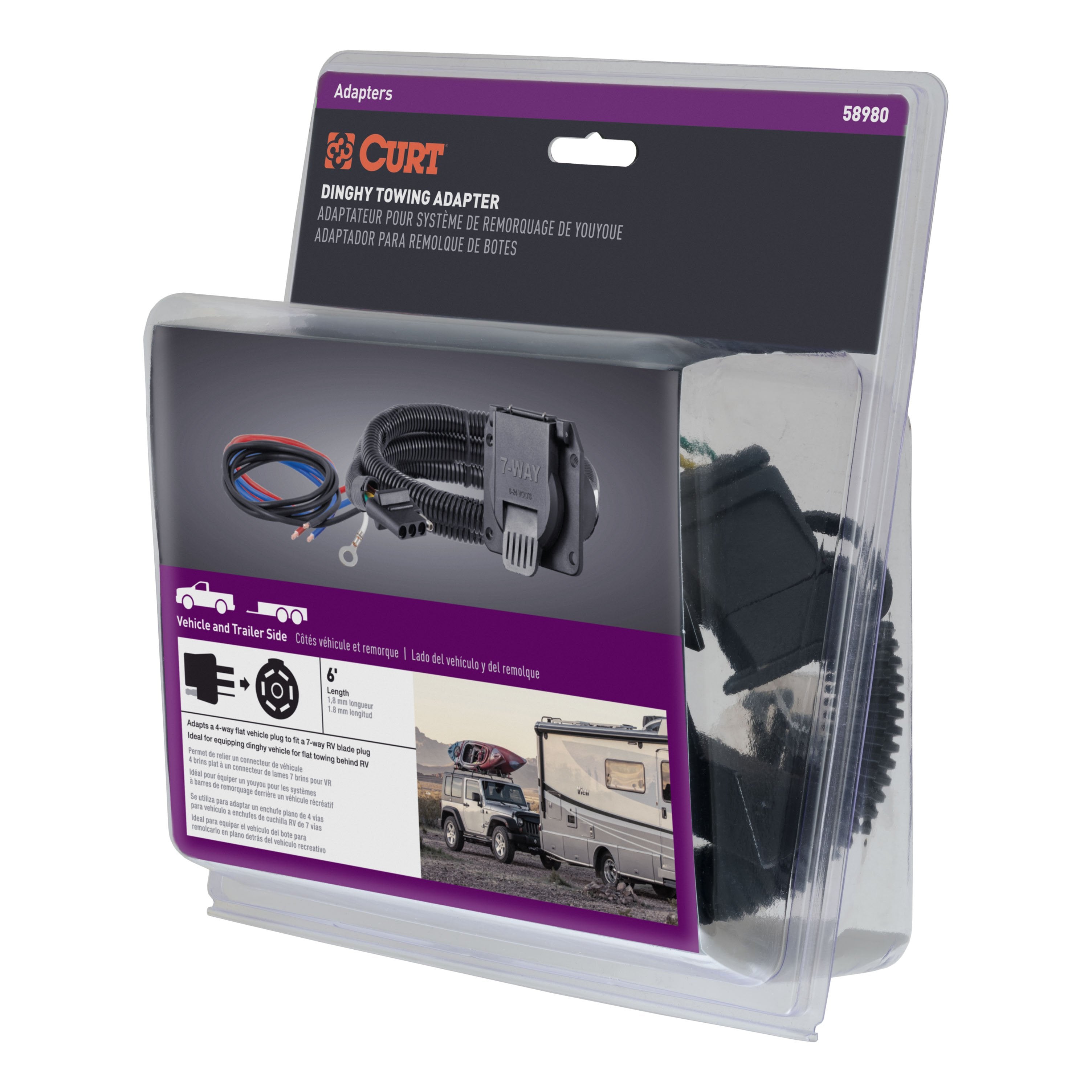 Flat Tow Wiring Parts,Adapters
