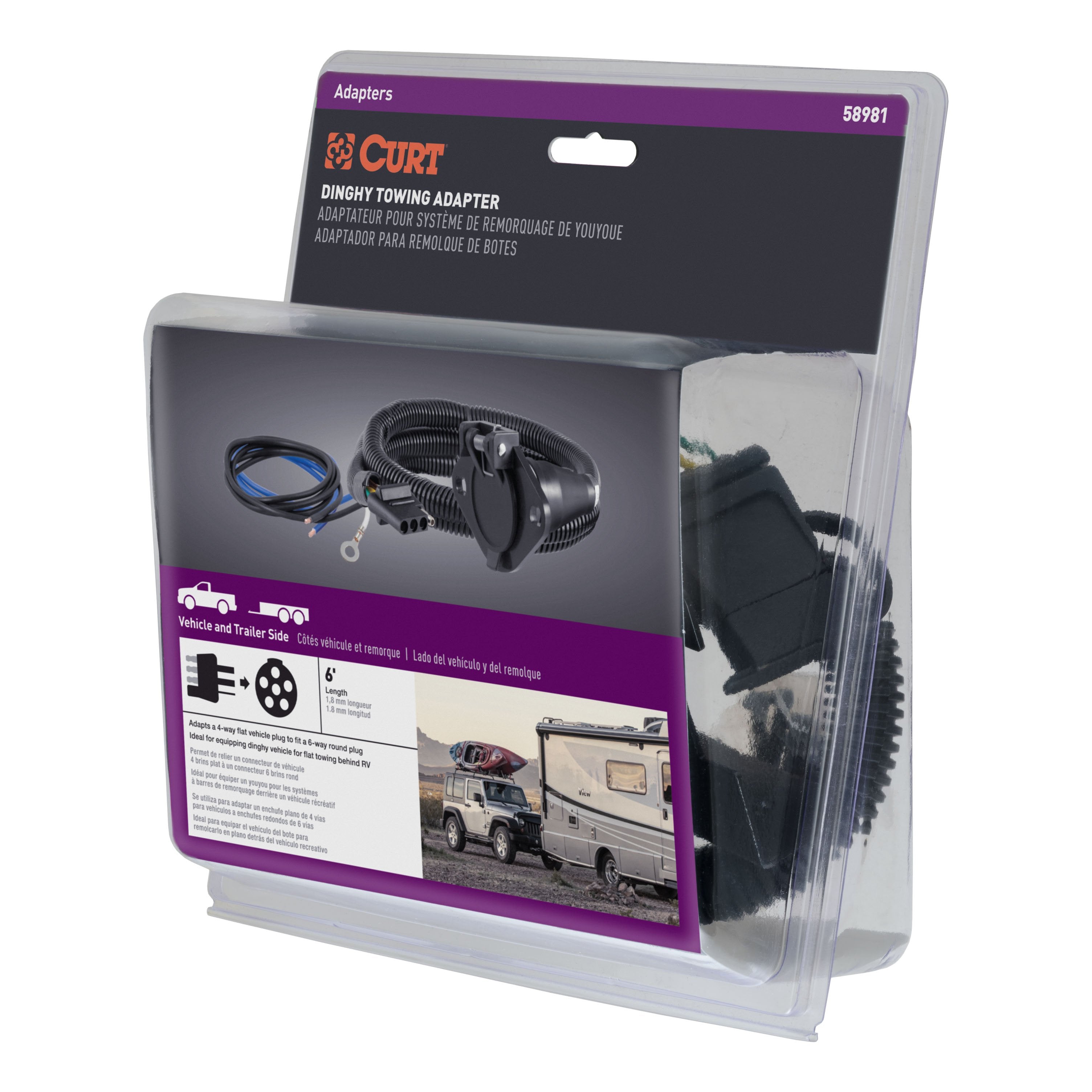 Flat Tow Wiring Parts,Adapters