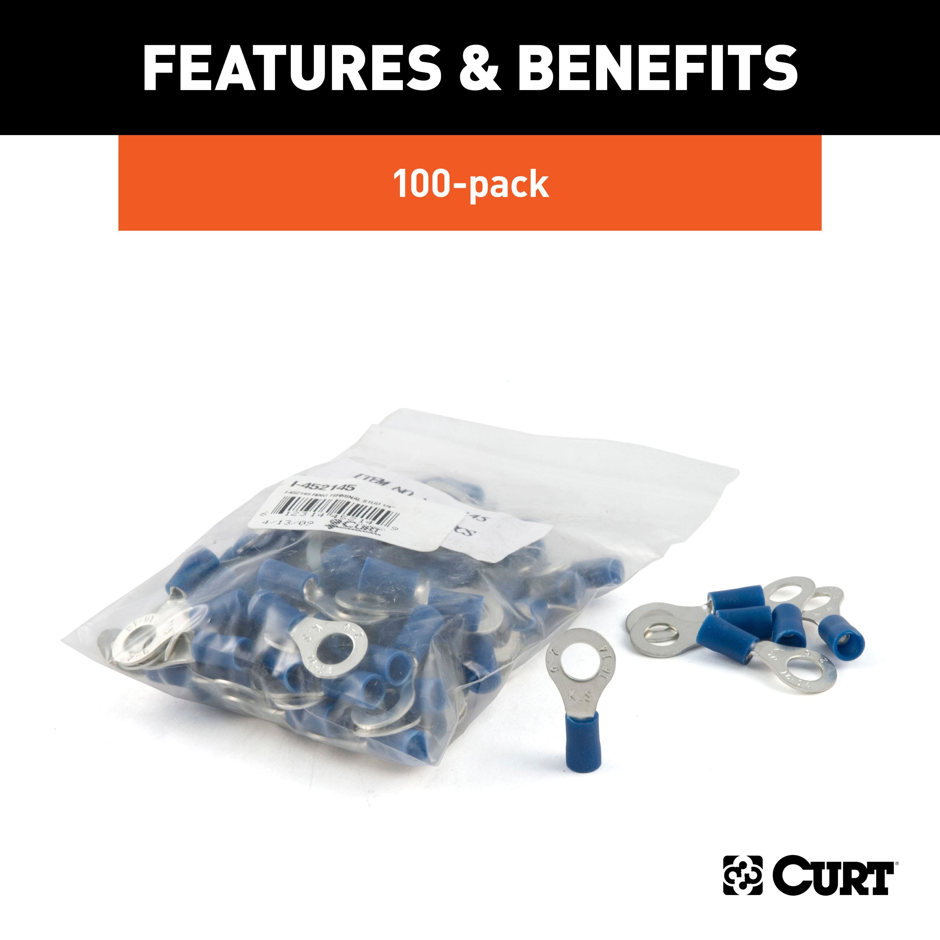 Flat Tow Wiring Parts,Looms Connectors and Ring Terminals