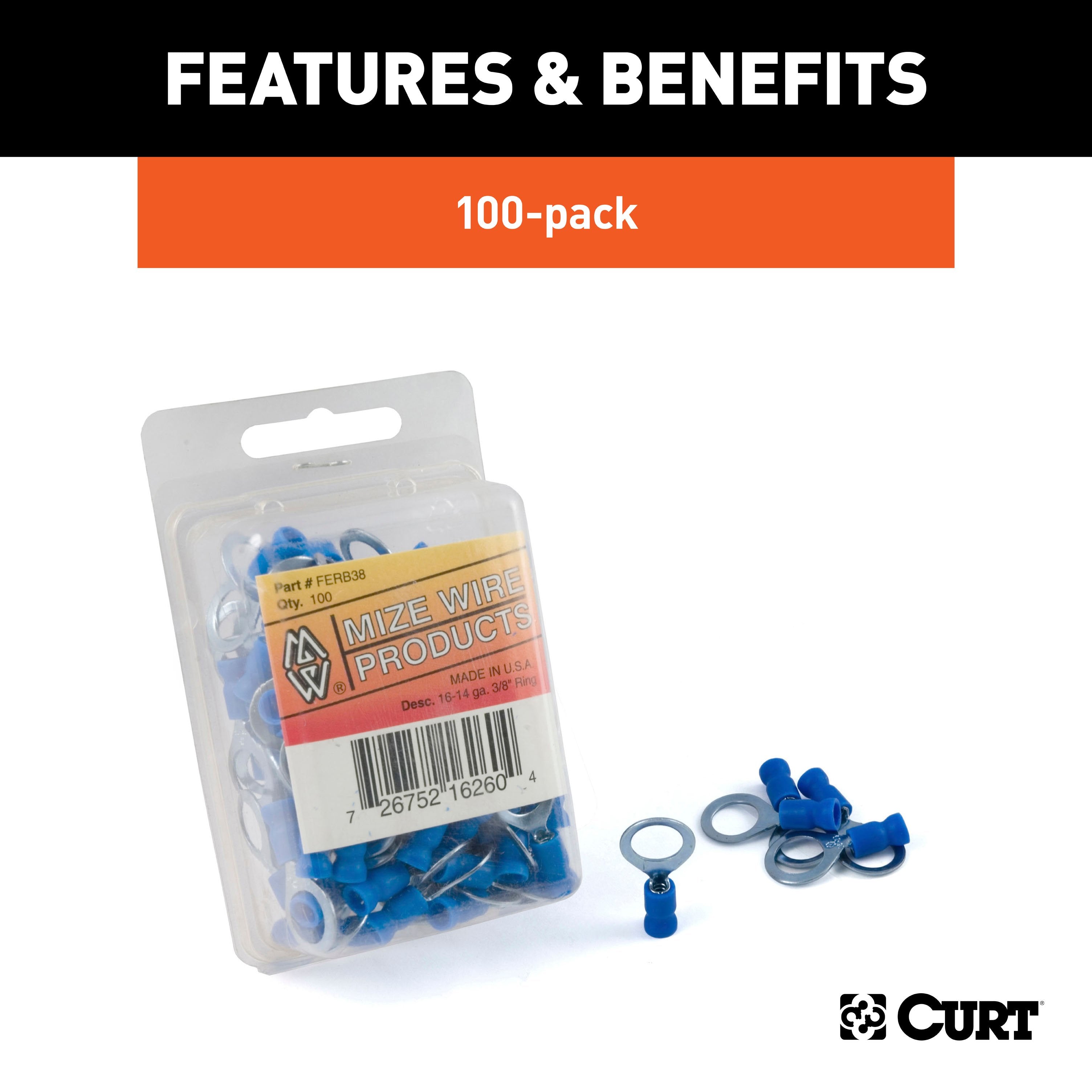 Flat Tow Wiring Parts,Looms Connectors and Ring Terminals