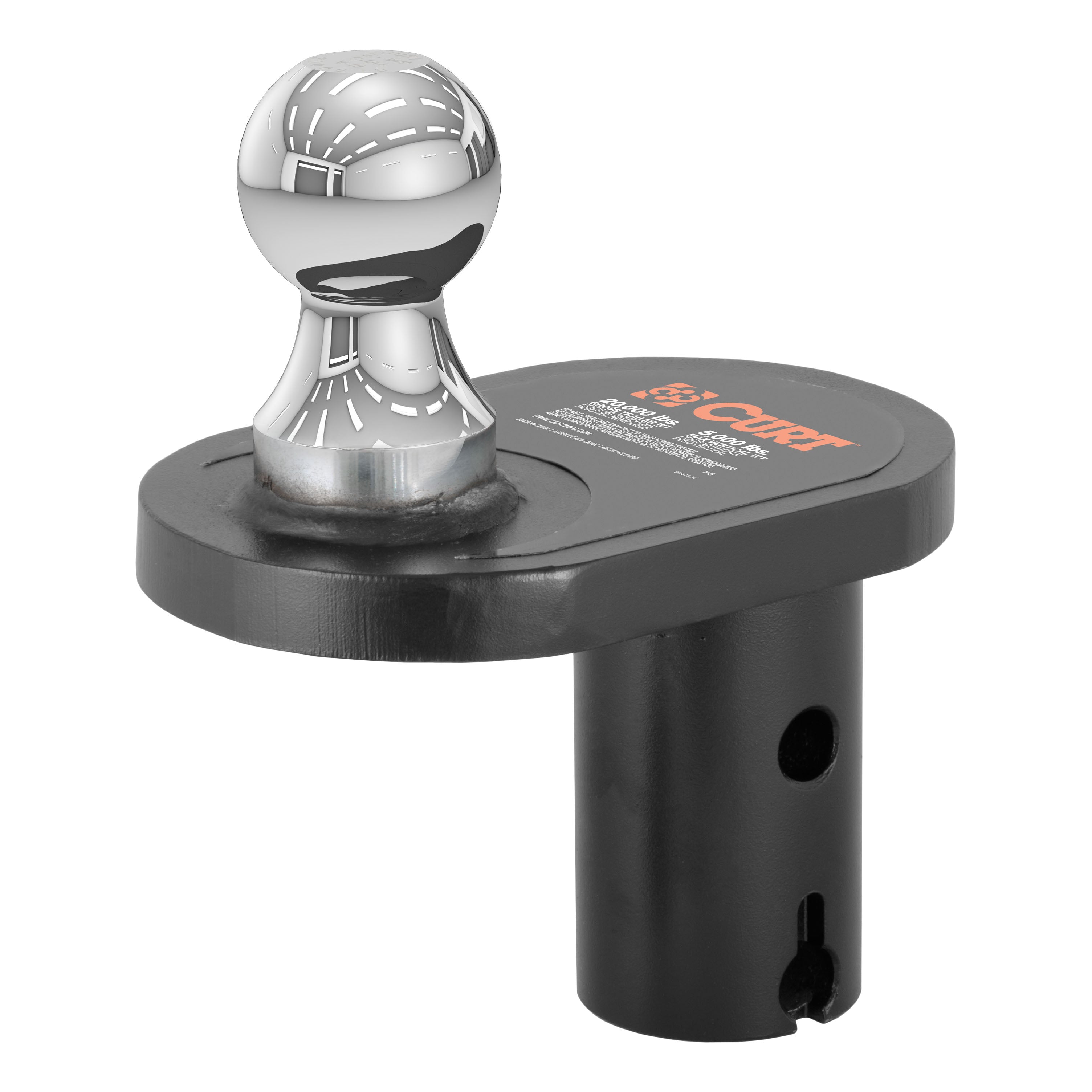 Trailer Hitch Ball,2-5/16 Inch Ball