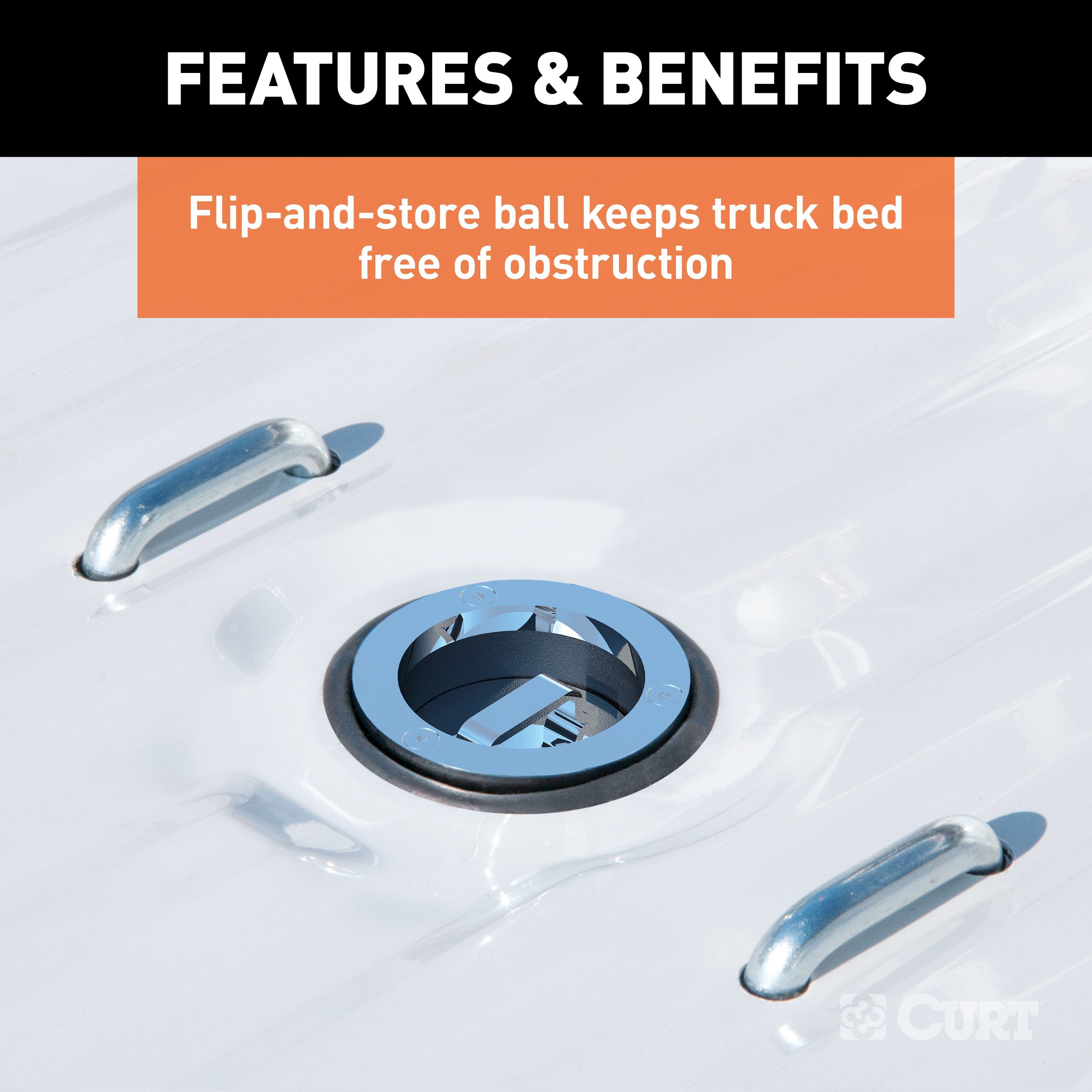 Trailer Hitch Ball,2-5/16 Inch Ball