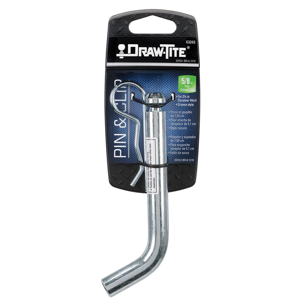 Hitch Pins and Clips,Fits 2-1/2 Inch Hitch