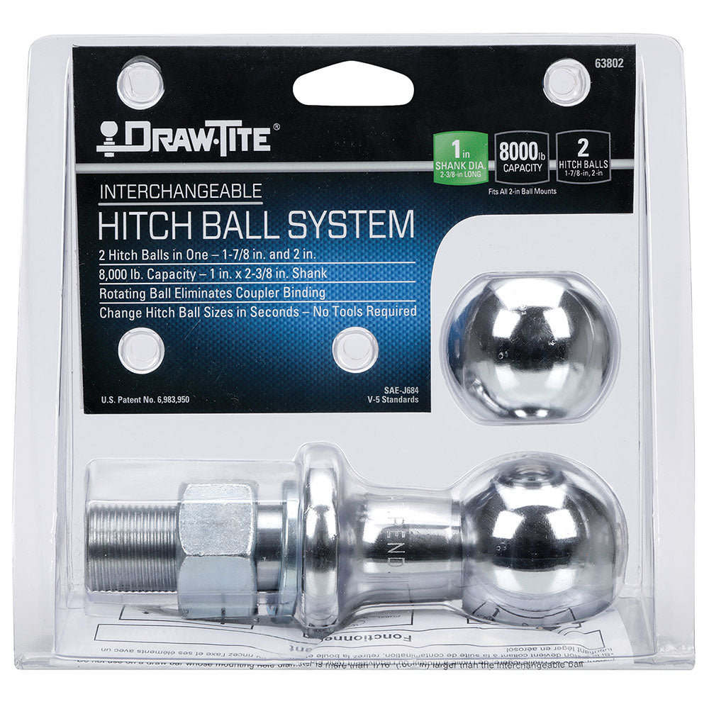 Trailer Hitch Ball,1-7/8 Inch Ball
