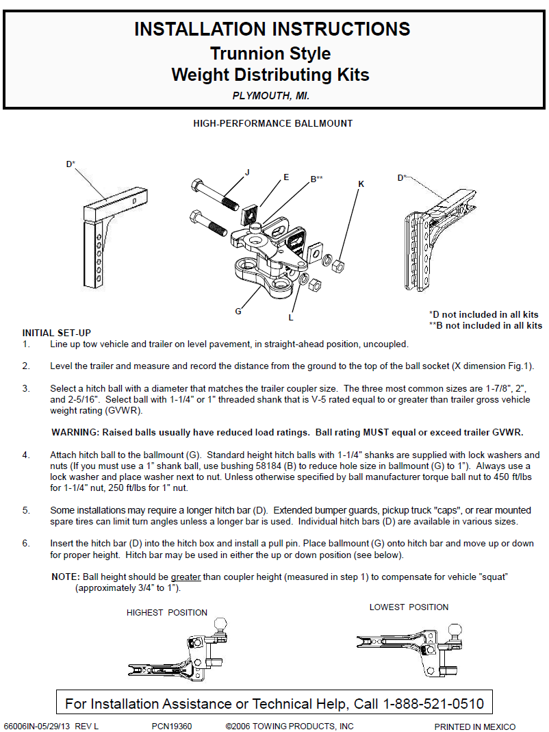 Weight Distribution,Weight Distribution Hitch