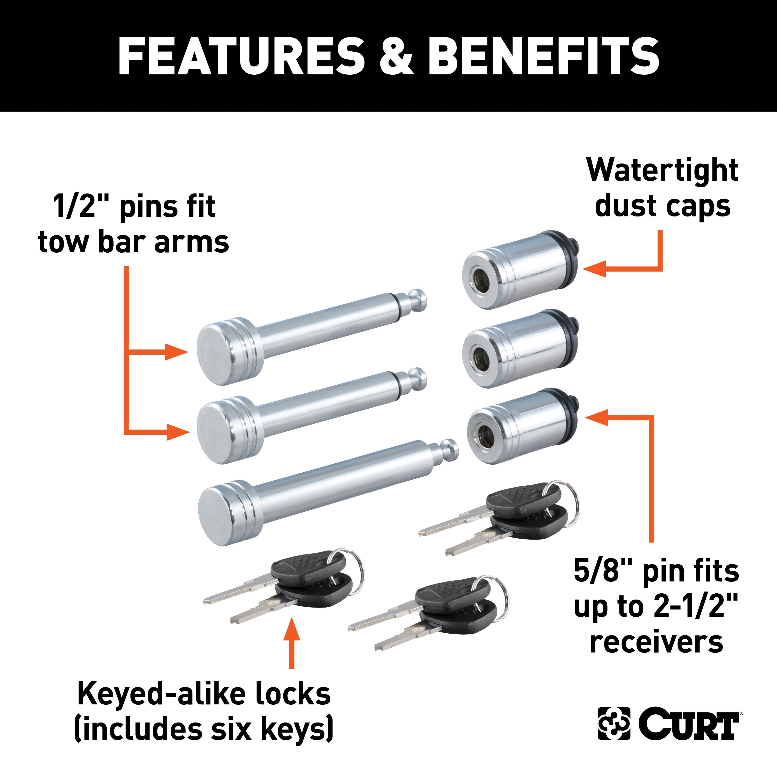 RV Flat Towing Parts,Tow Bar Replacement Parts