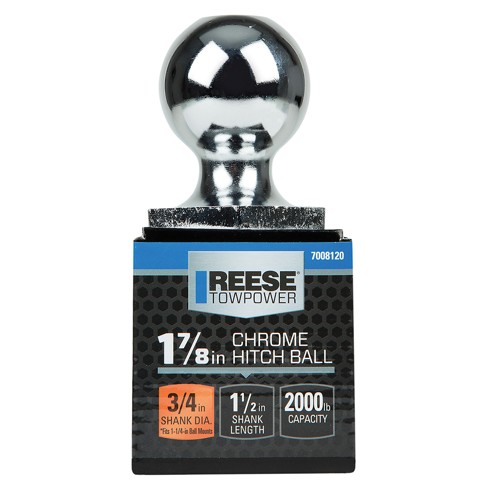 Trailer Hitch Ball,1-7/8 Inch Ball