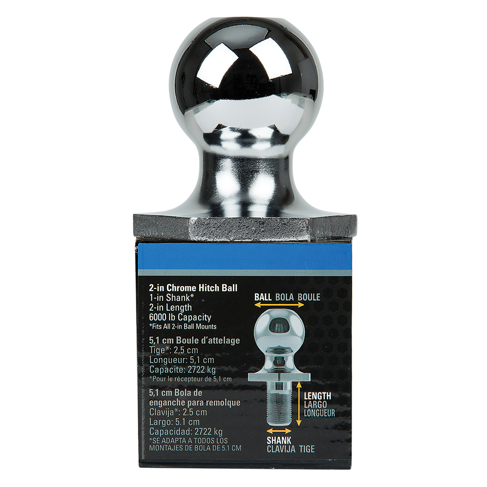 Trailer Hitch Ball,2 Inch Ball