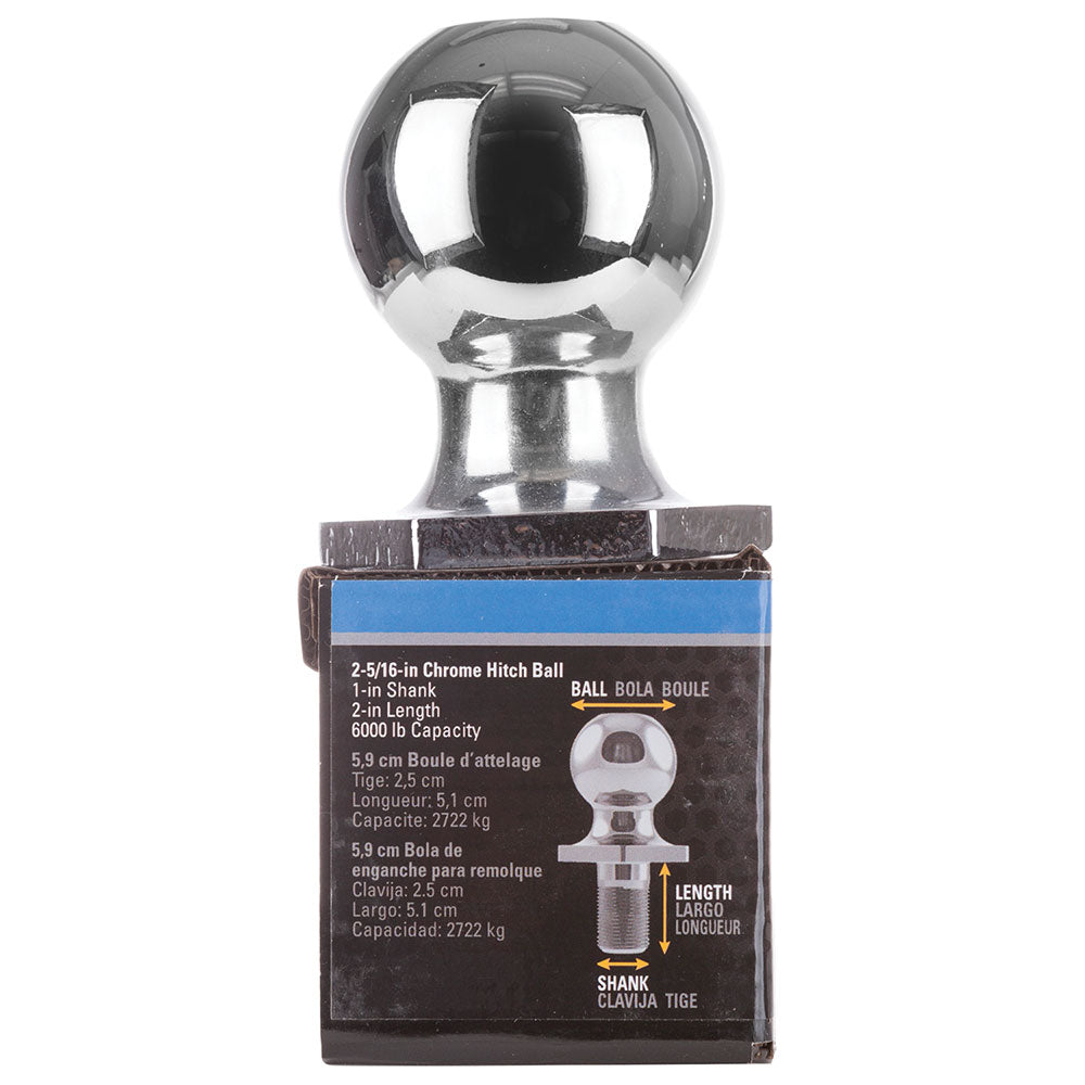 Trailer Hitch Ball,2-5/16 Inch Ball