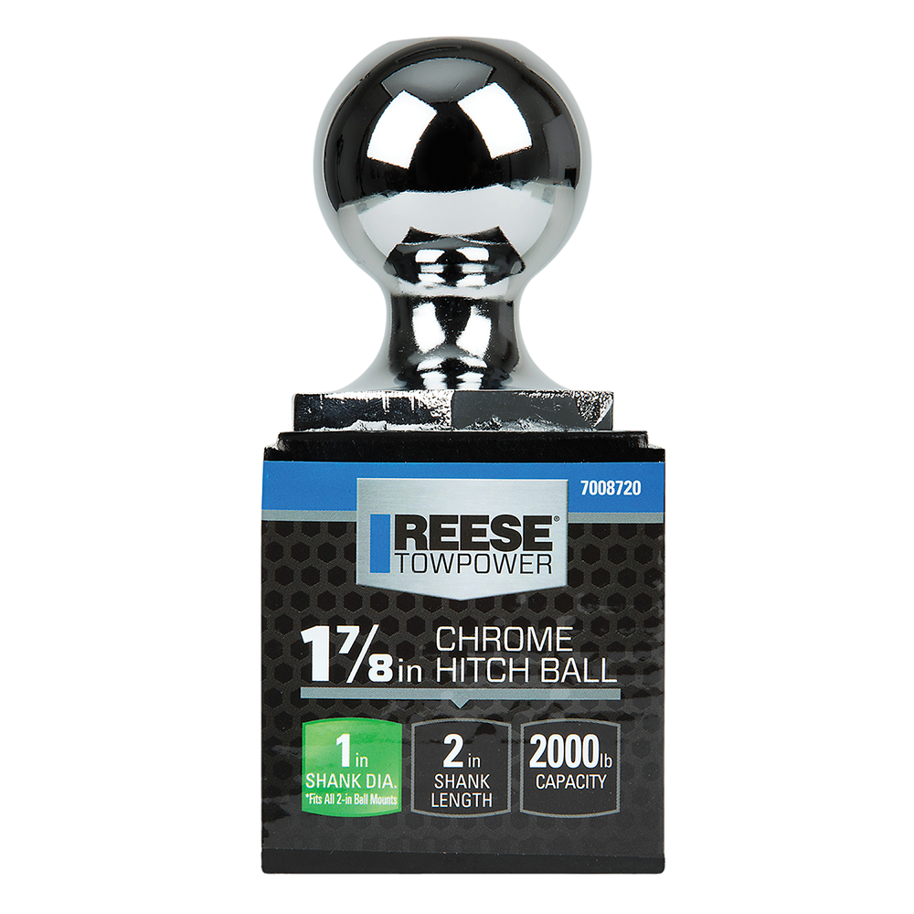 Trailer Hitch Ball,1-7/8 Inch Ball