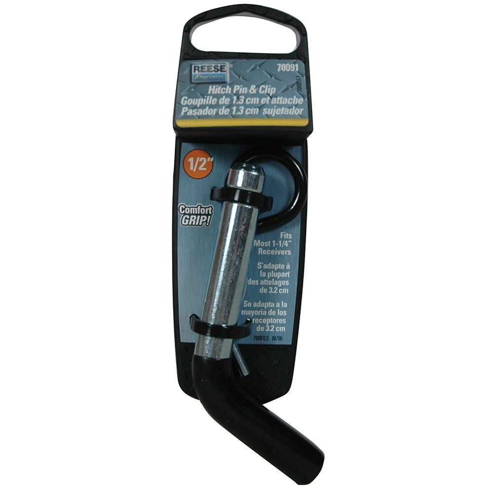 Hitch Pins and Clips,Fits 1-1/4 Inch Hitch