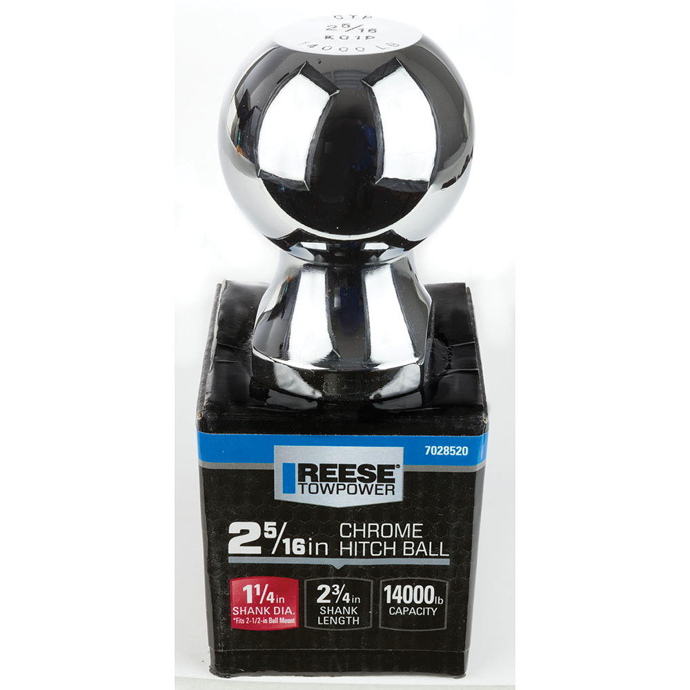 Trailer Hitch Ball,2-5/16 Inch Ball
