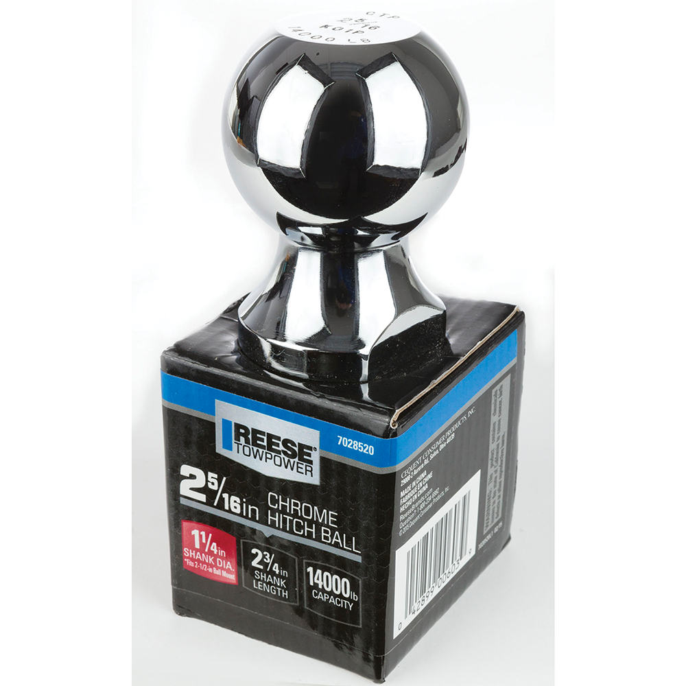 Trailer Hitch Ball,2-5/16 Inch Ball