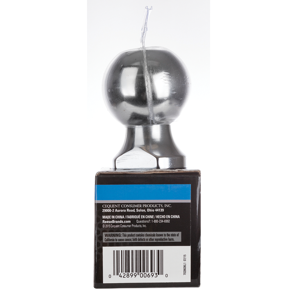 Trailer Hitch Ball,2-5/16 Inch Ball