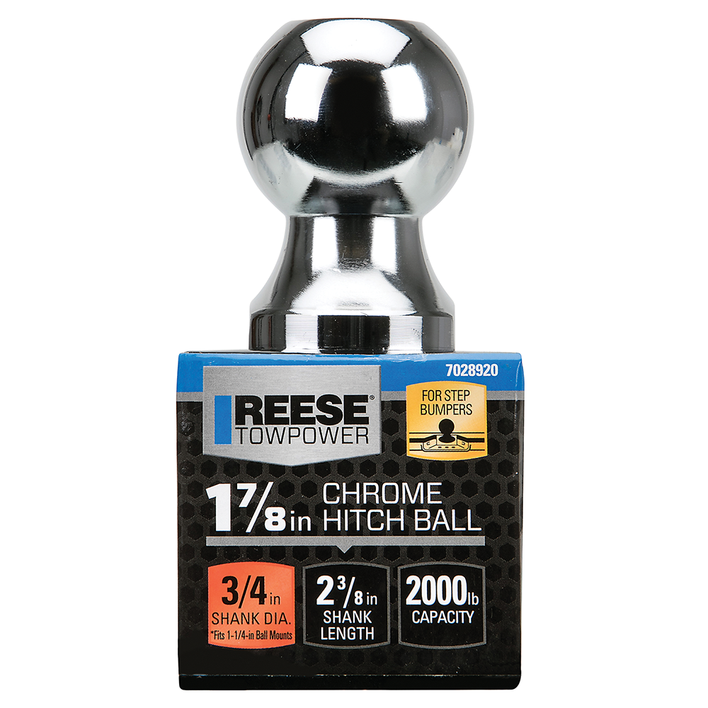 Trailer Hitch Ball,1-7/8 Inch Ball