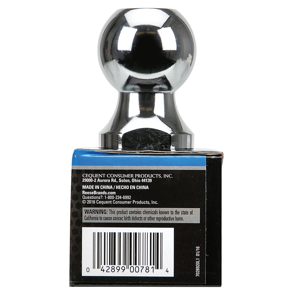 Trailer Hitch Ball,1-7/8 Inch Ball