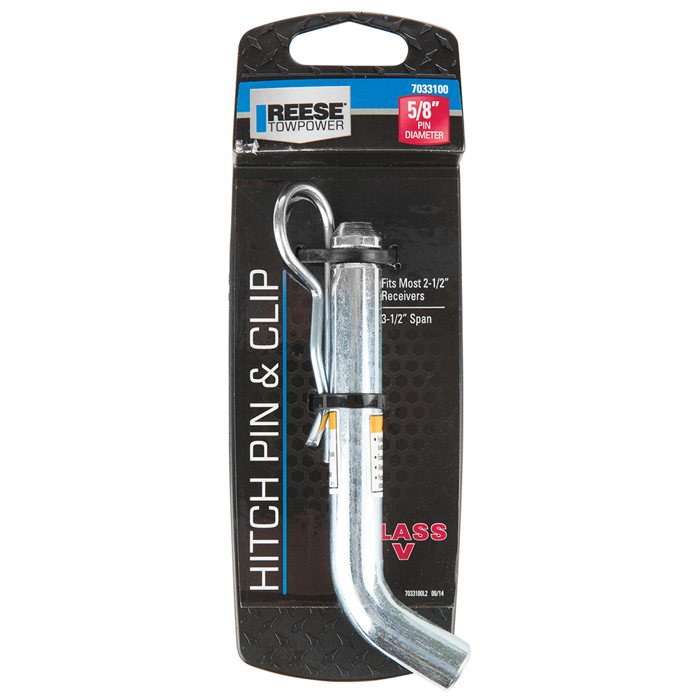Hitch Pins and Clips,Fits 2-1/2 Inch Hitch