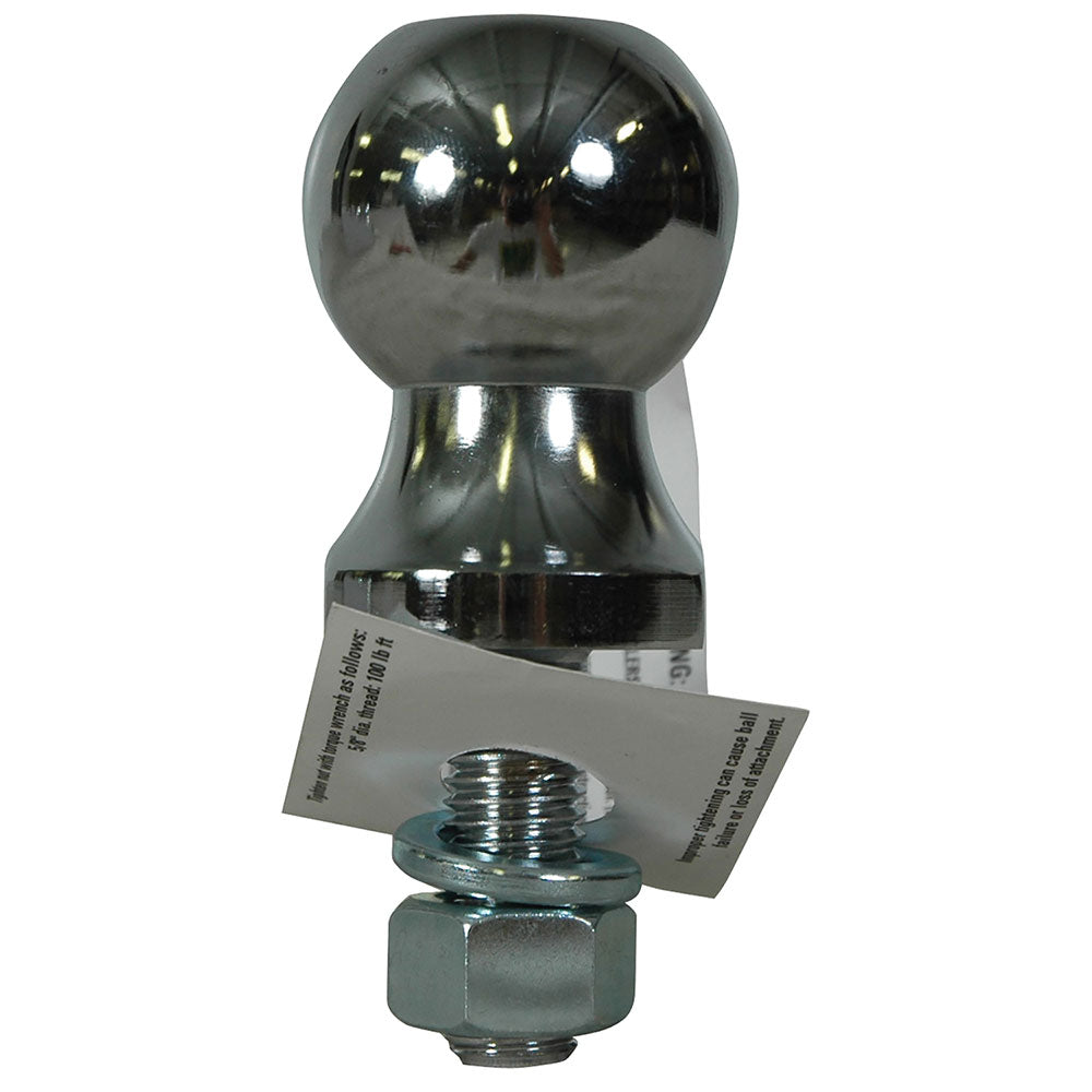 Trailer Hitch Ball,1-7/8 Inch Ball