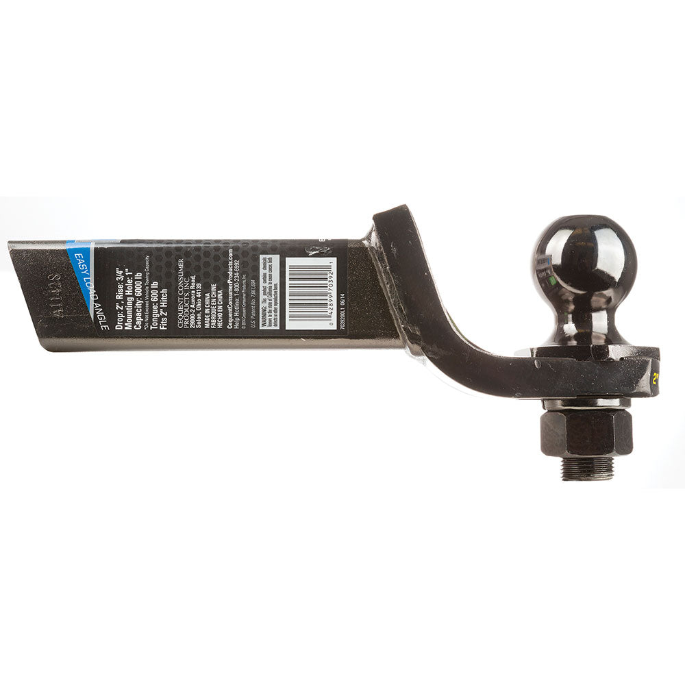 Trailer Hitch Ball Mount,Fixed Ball Mount