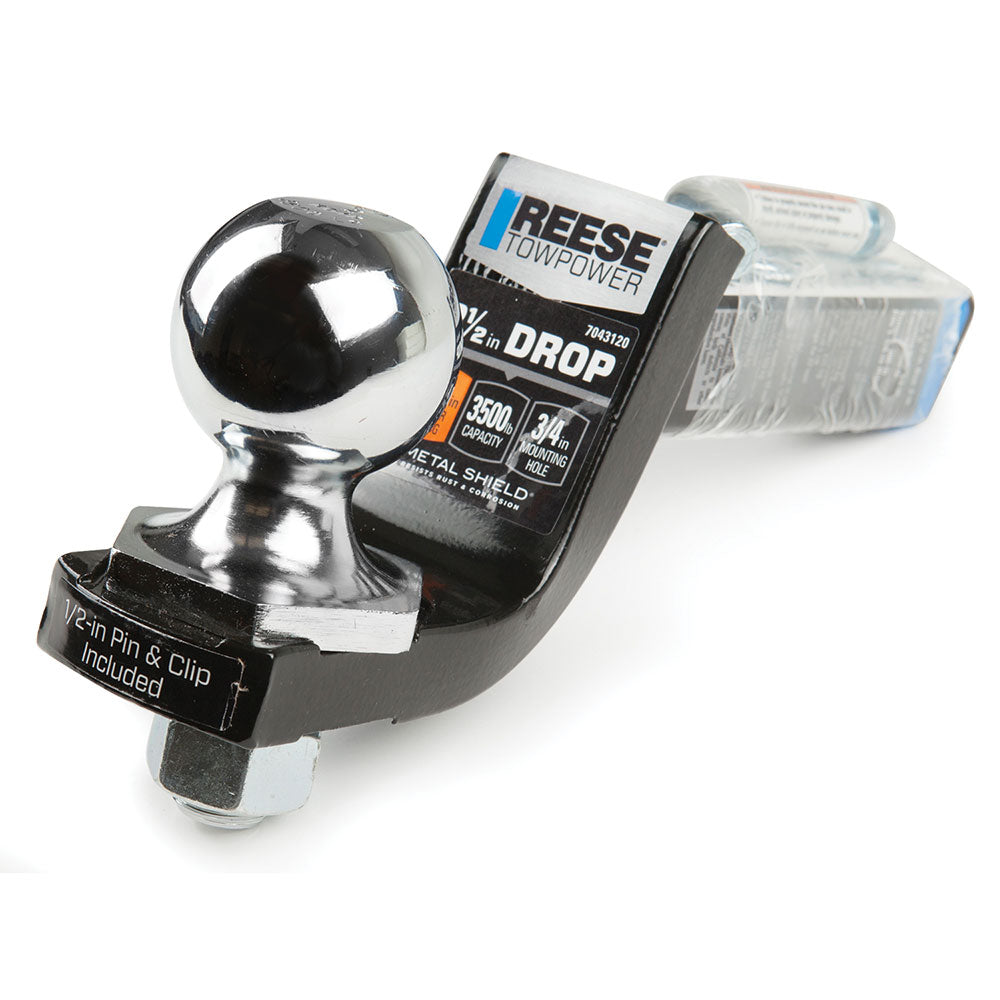 Trailer Hitch Ball Mount,Fixed Ball Mount