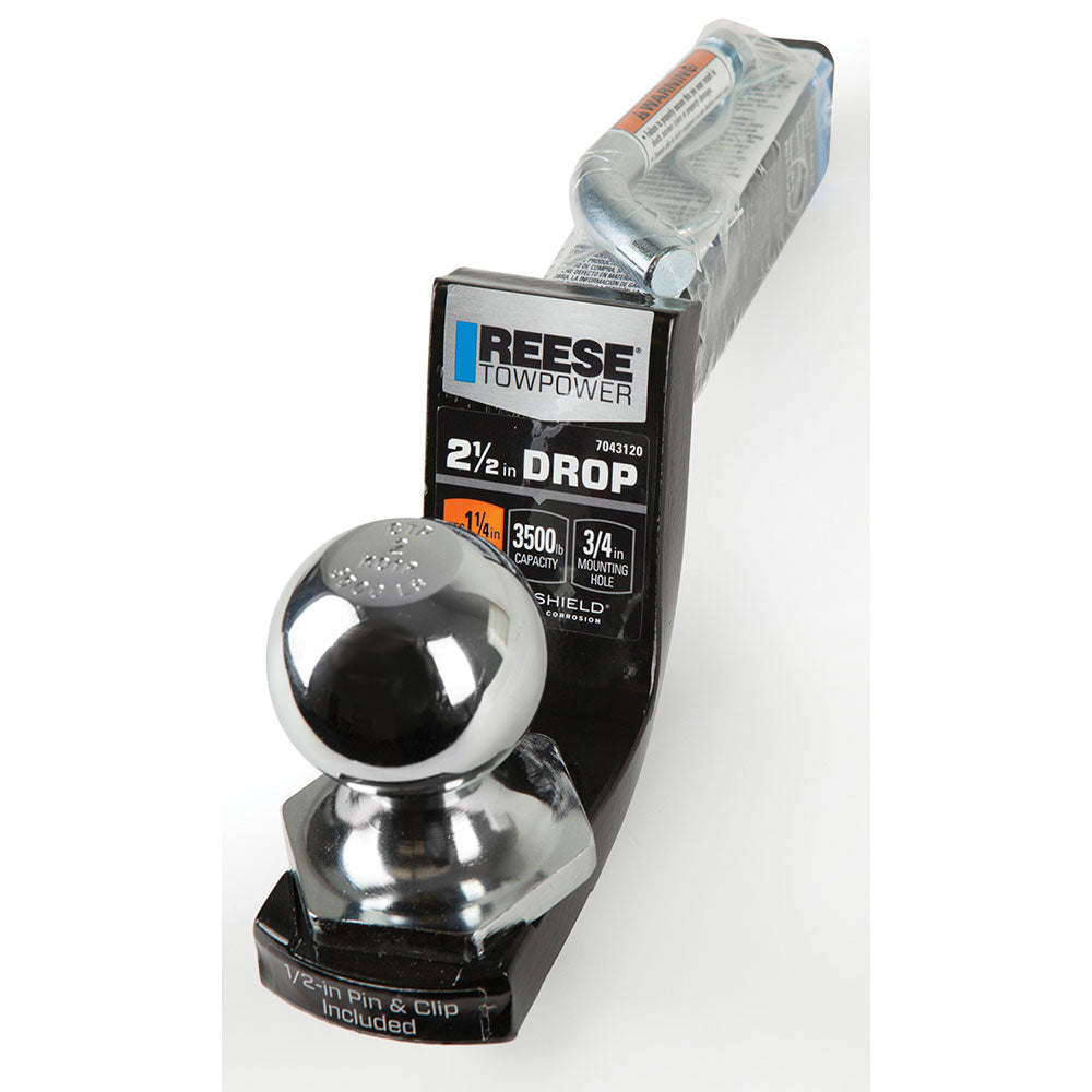 Trailer Hitch Ball Mount,Fixed Ball Mount