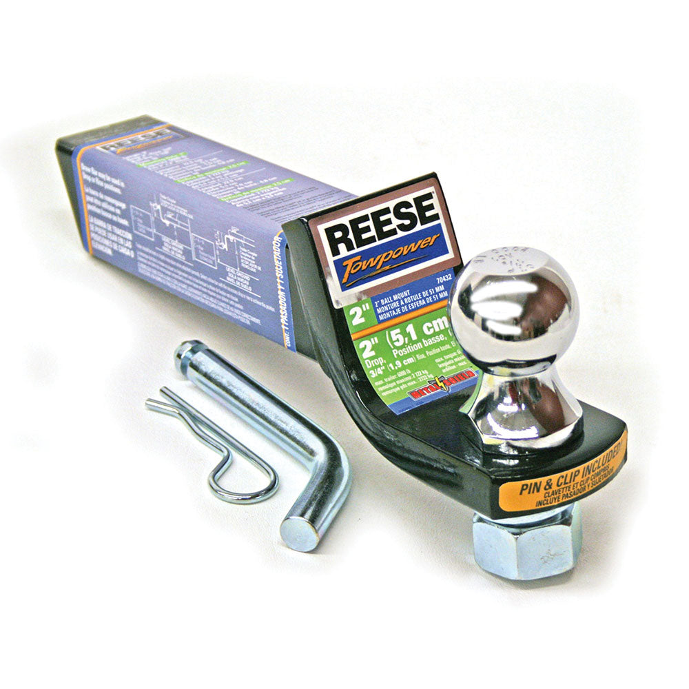 Trailer Hitch Ball Mount,Fixed Ball Mount